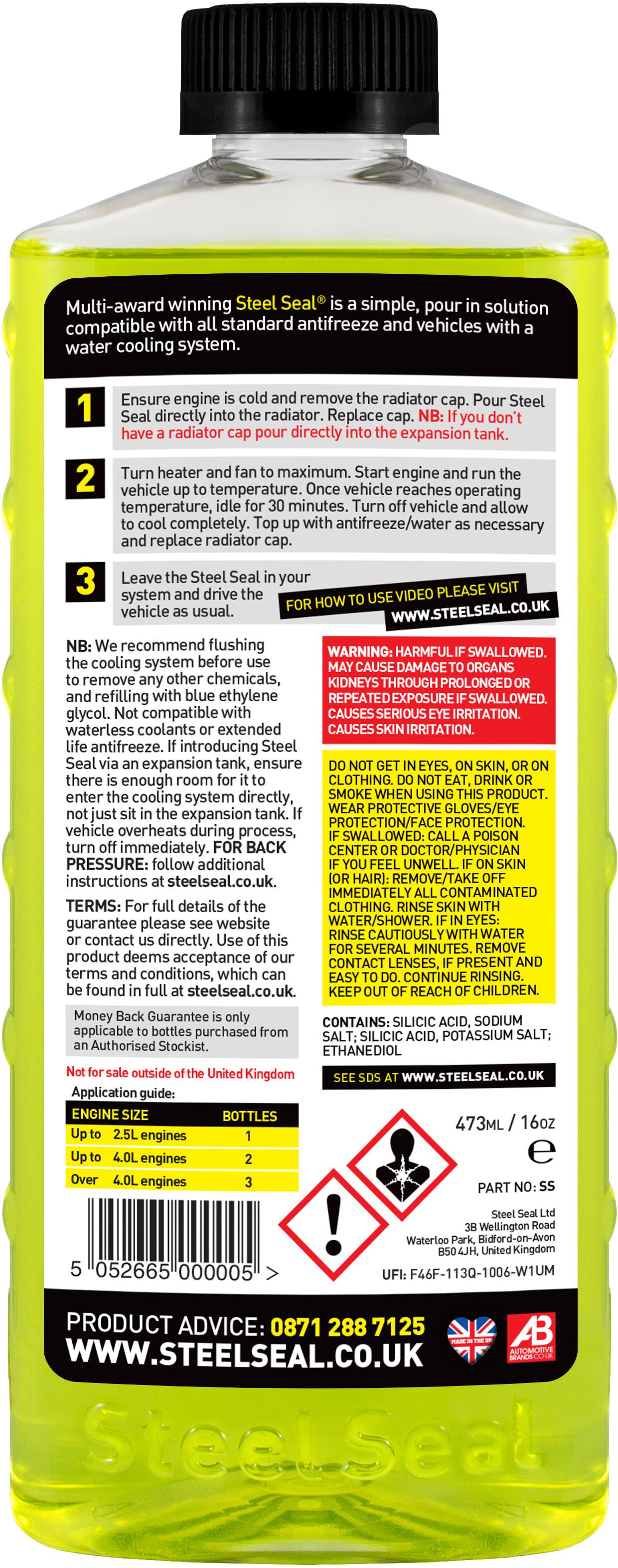 Steel Seal Head Gasket Repair