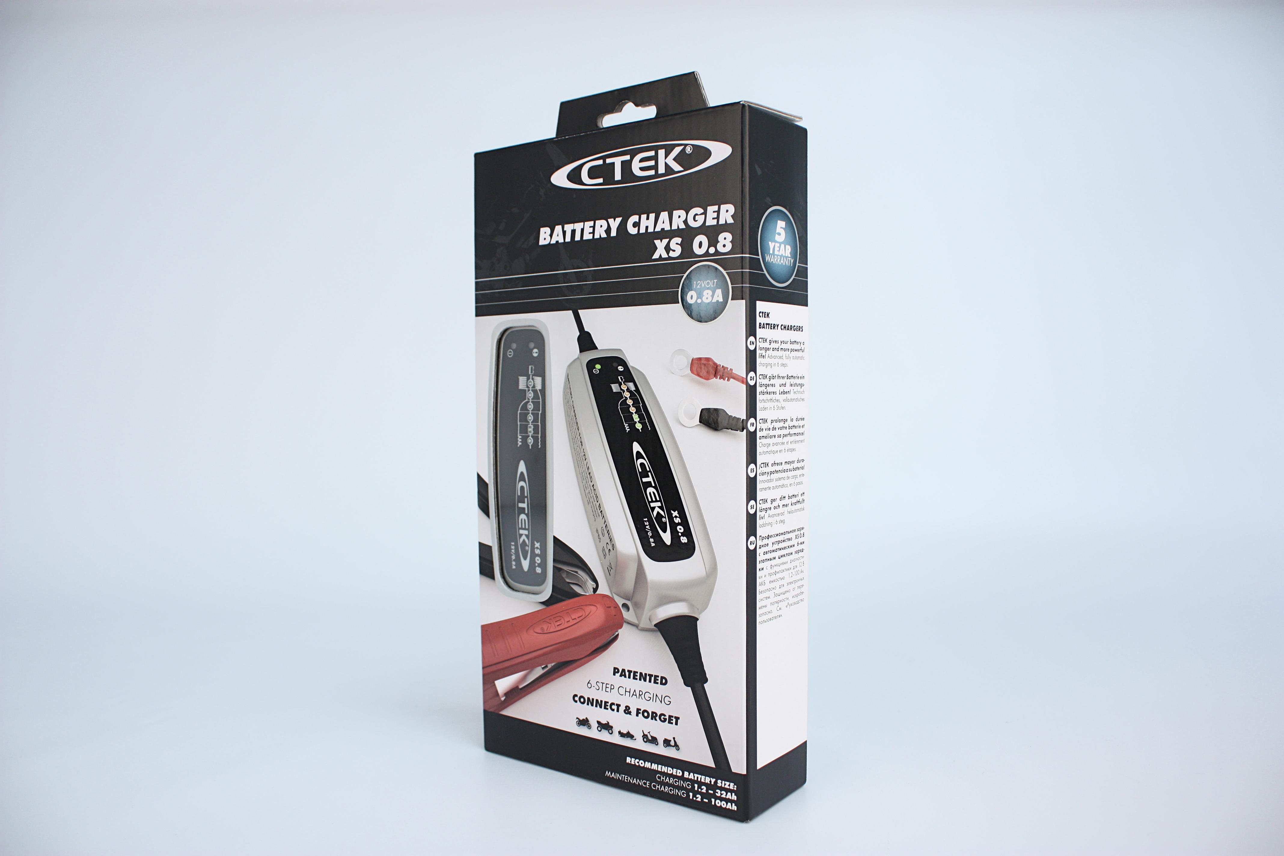CTEK XS 0.8 UK Battery Charger