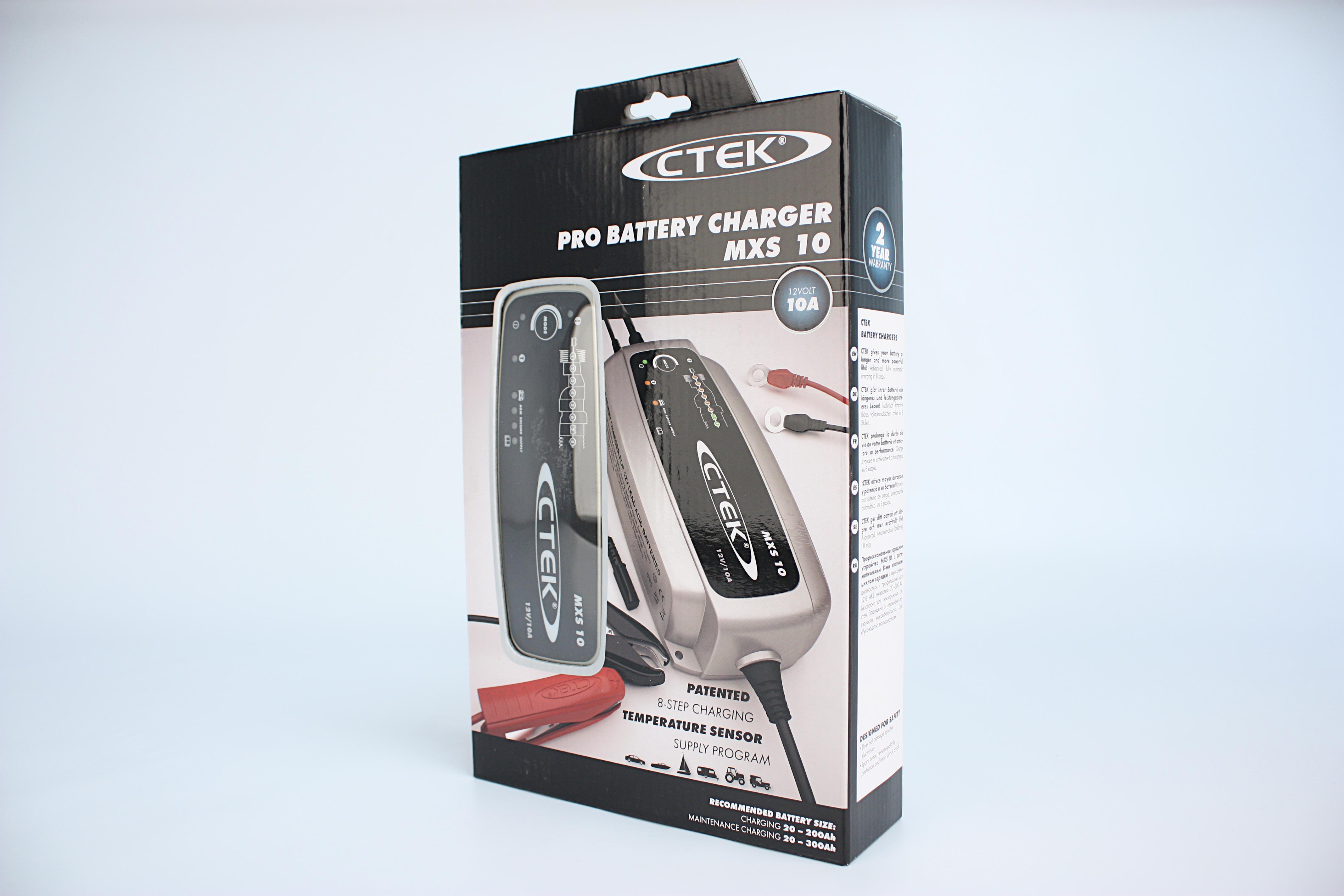 CTEK MXS 10 UK Battery Charger