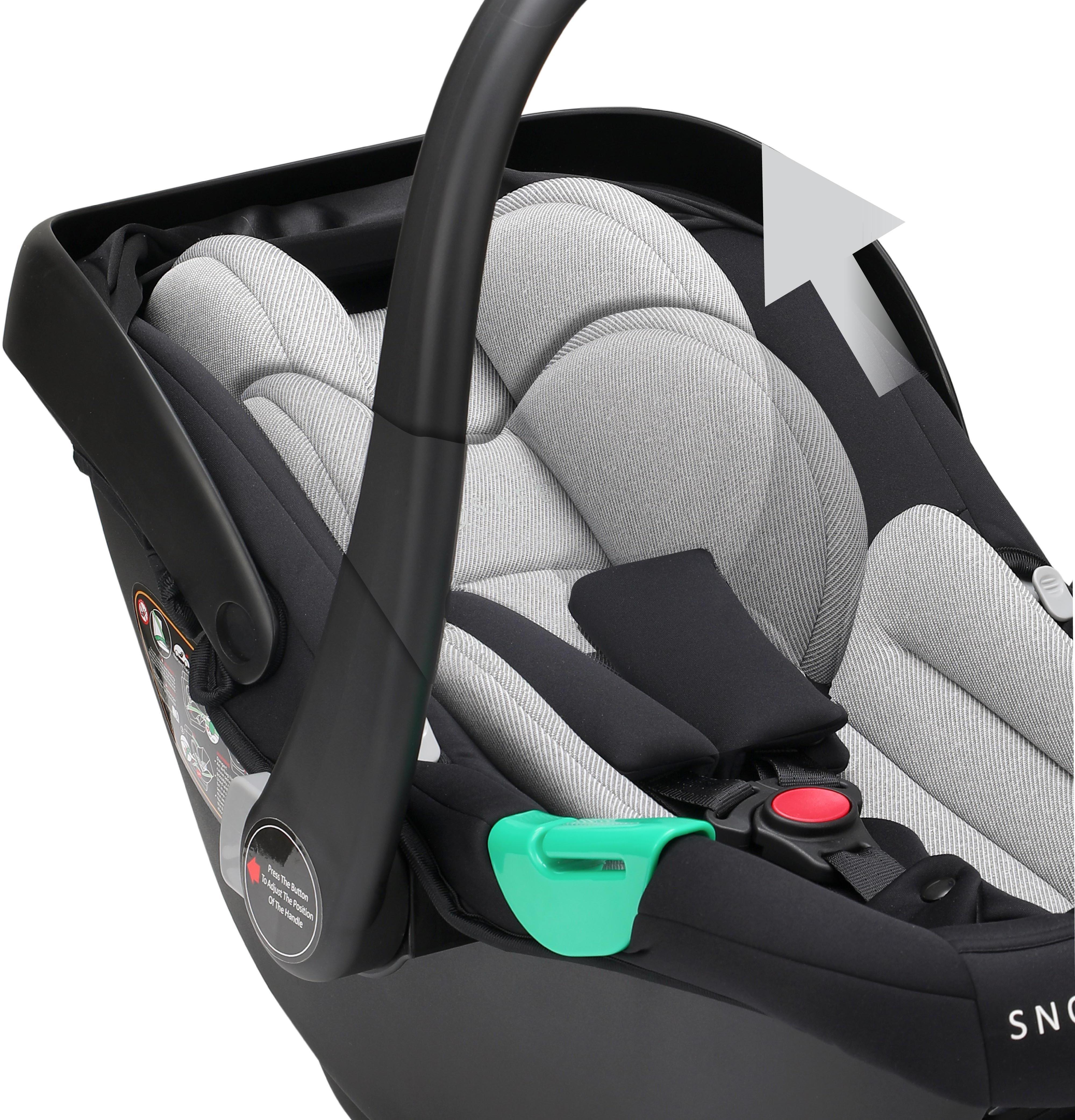 Cozy N Safe Snowdon 40-85cm - Black/Grey 3 Cozy N Safe Snowdon 40-85cm - Black/Grey