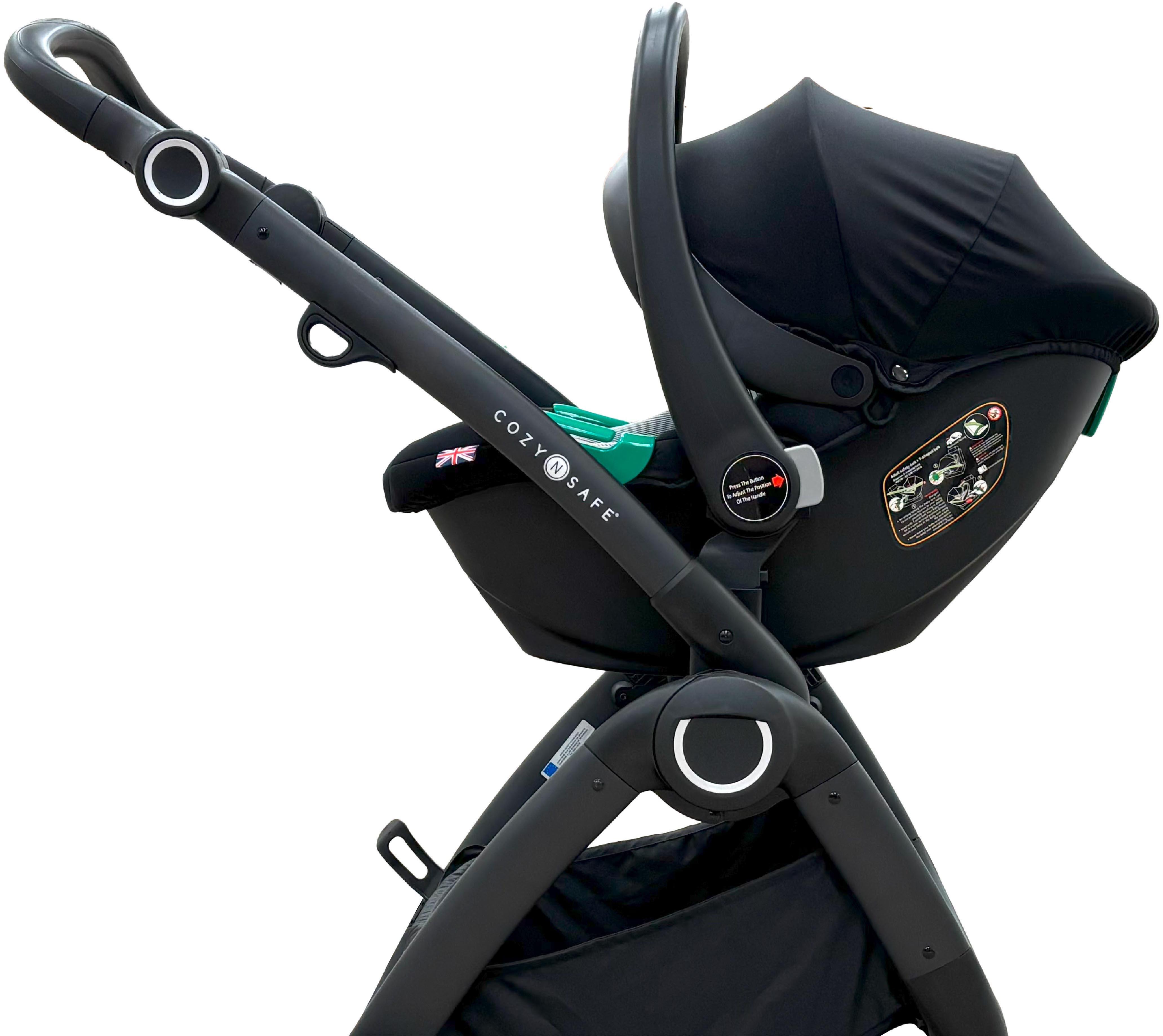 Cozy N Safe Snowdon 40-85cm - Black/Grey 4 Cozy N Safe Snowdon 40-85cm - Black/Grey