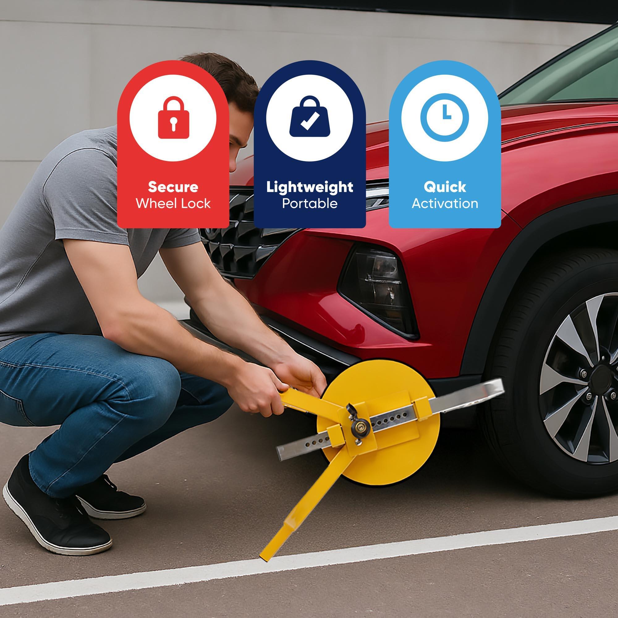 Leisurewize Full Face Wheel Clamp