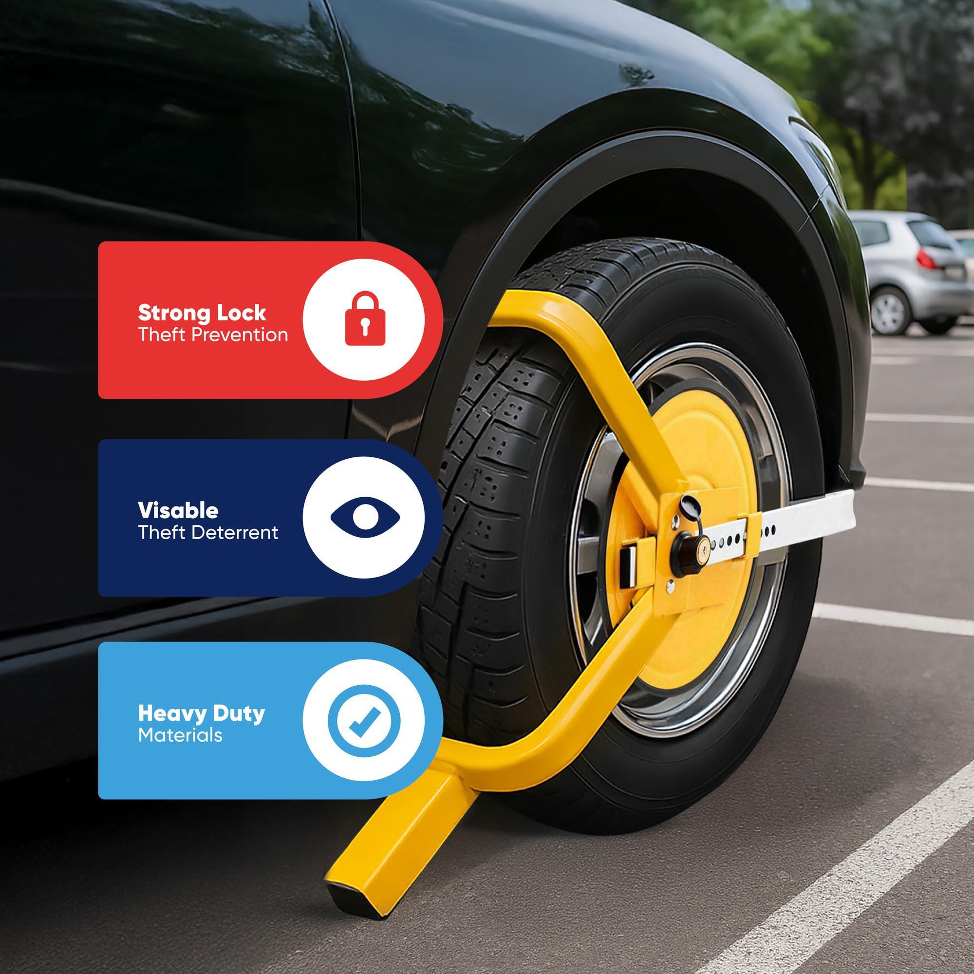 Leisurewize Full Face Wheel Clamp