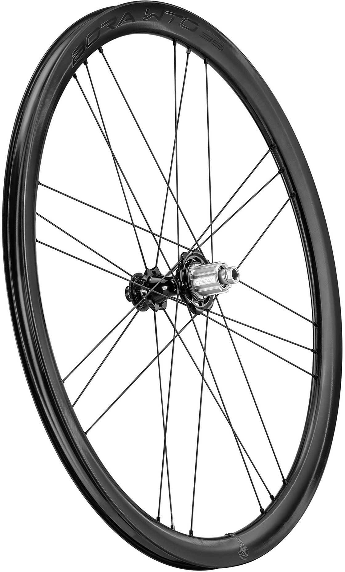 Camapgnolo Bora WTO 35 C23 Disc Brake Wheelset, Campagnolo N3W 3 Camapgnolo Bora WTO 35 C23 Disc Brake Wheelset, Campagnolo N3W