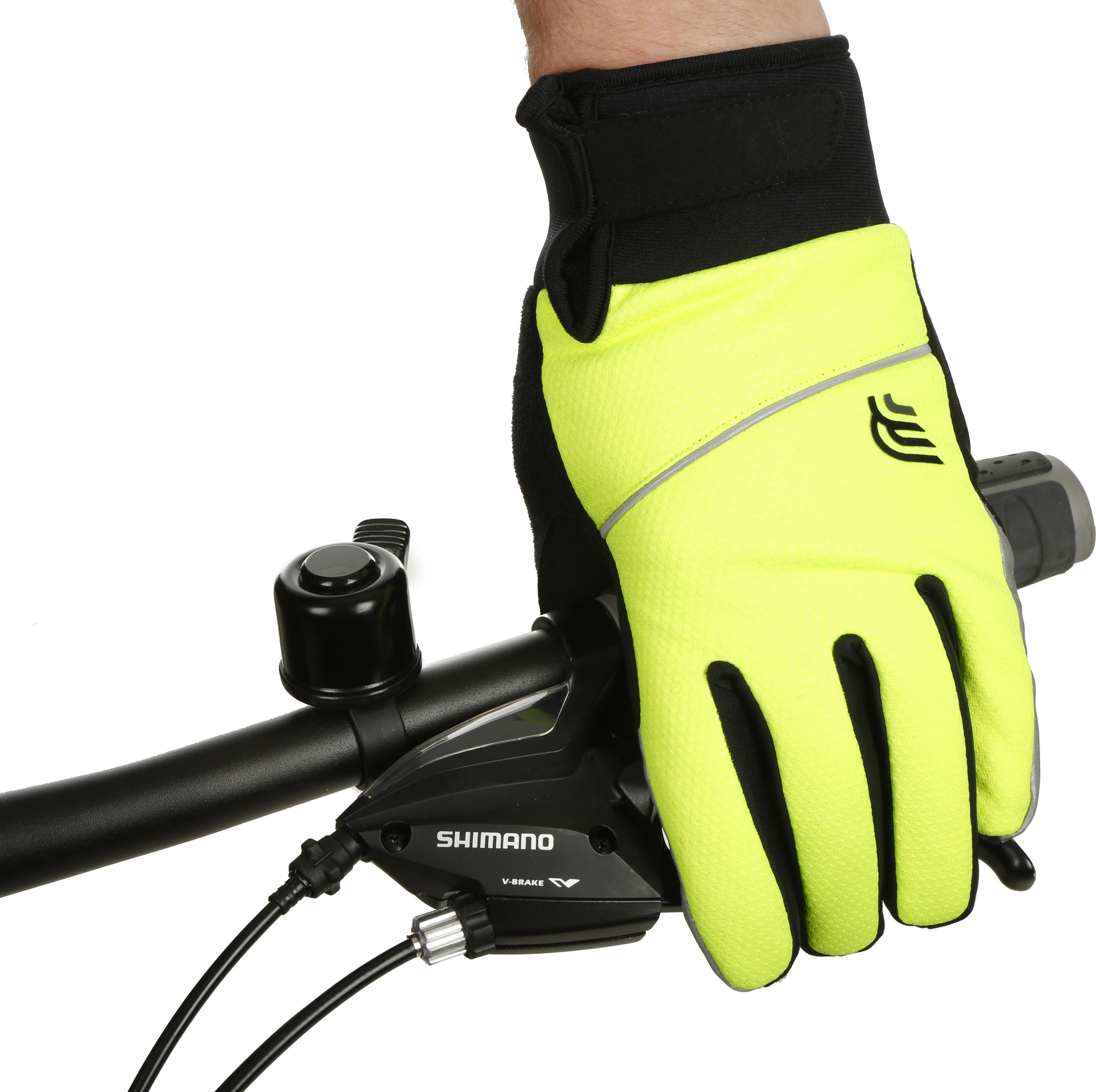 Ridge Thermal Gel Gloves Fluro 3 Ridge Thermal Gel Gloves Fluro