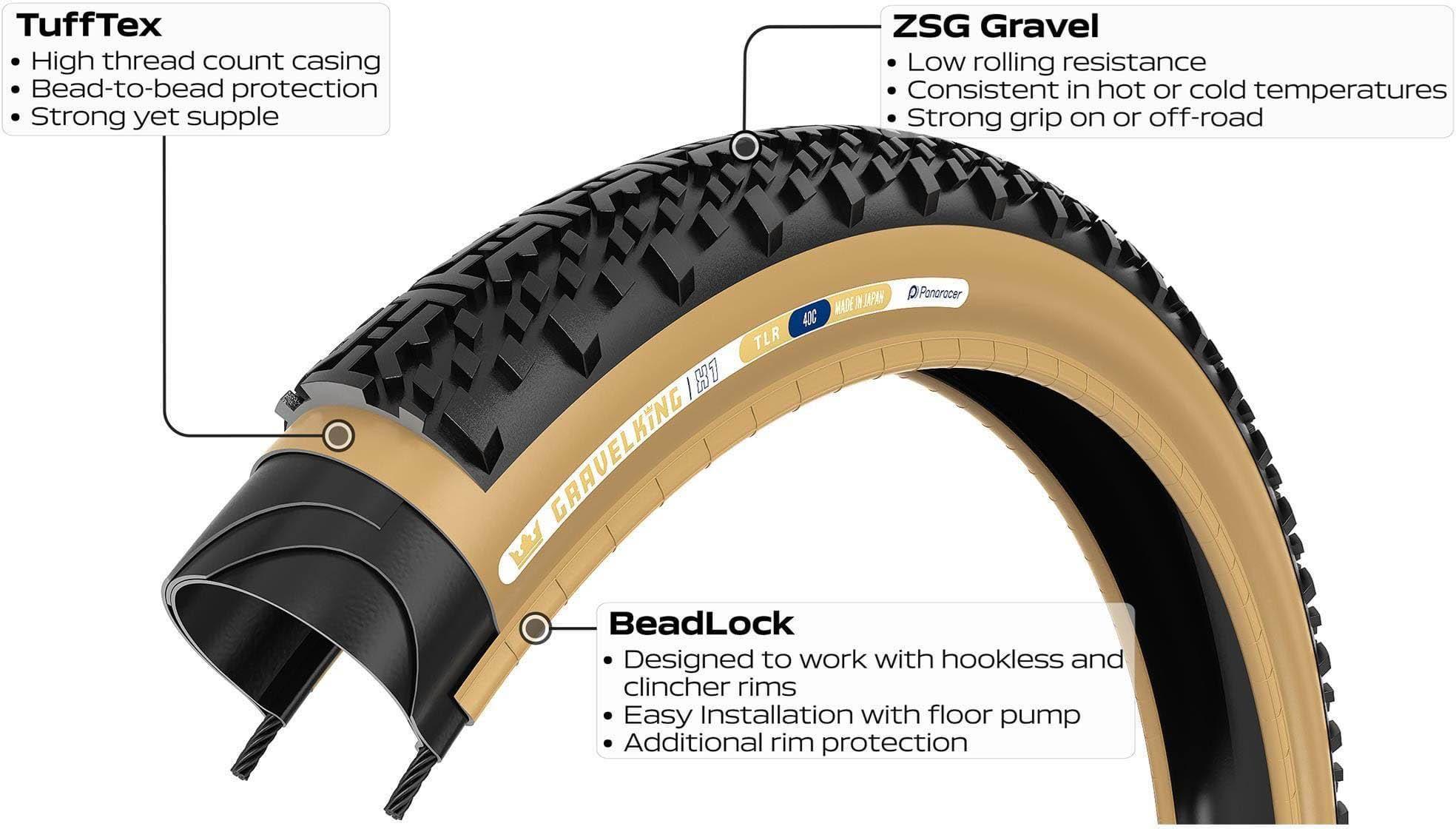 Panaracer Gravel King X1 TLR Tyre