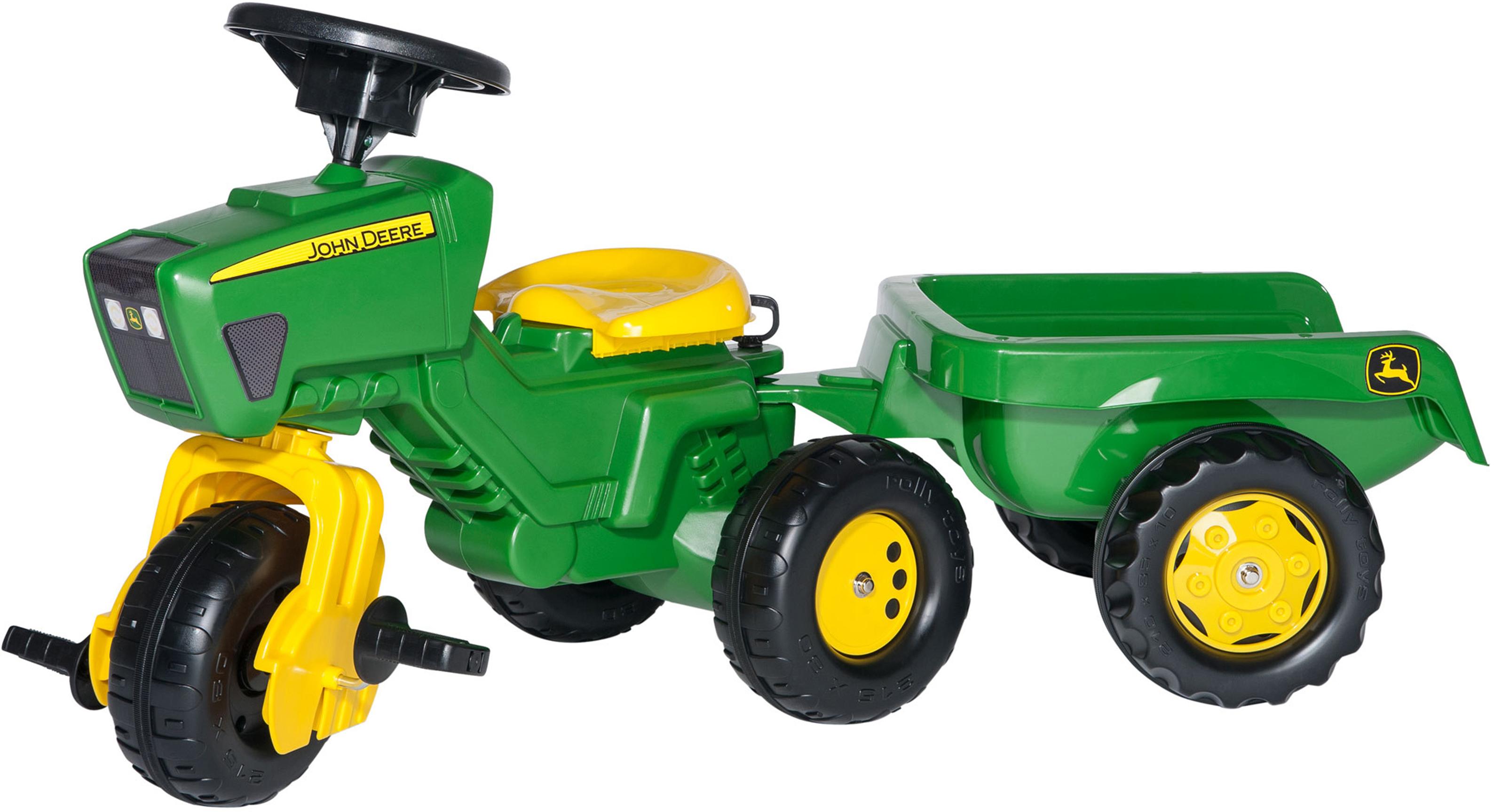 Robbie Toys John Deere Trio Tractor & Trailer Pedal Ride On