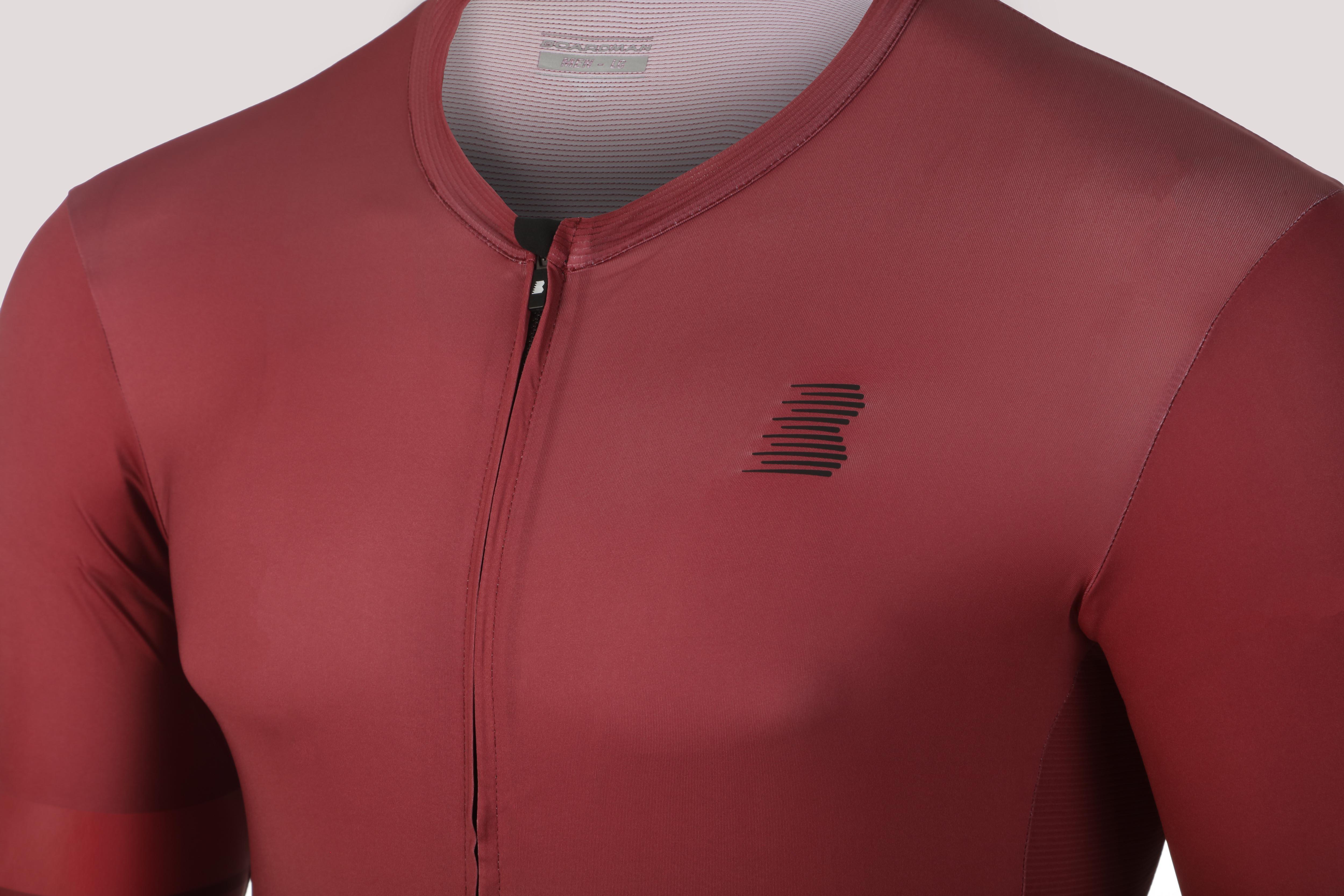 Boardman Mens 9 Series Short Sleeve Jersey, Burgundy 3 Boardman Mens 9 Series Short Sleeve Jersey, Burgundy