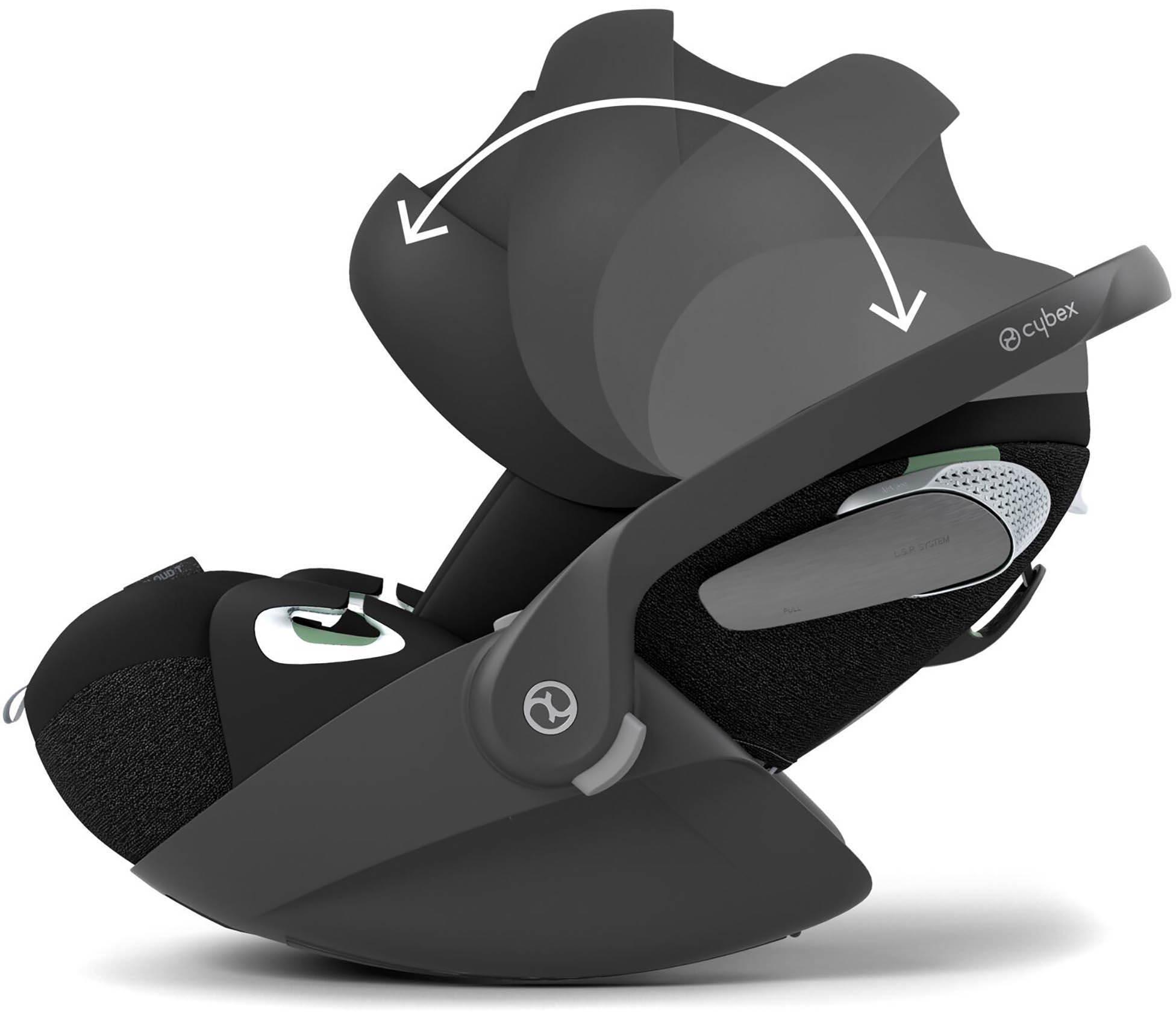 CYBEX Cloud T i-Size Rotating Baby Car Seat - Sepia Black