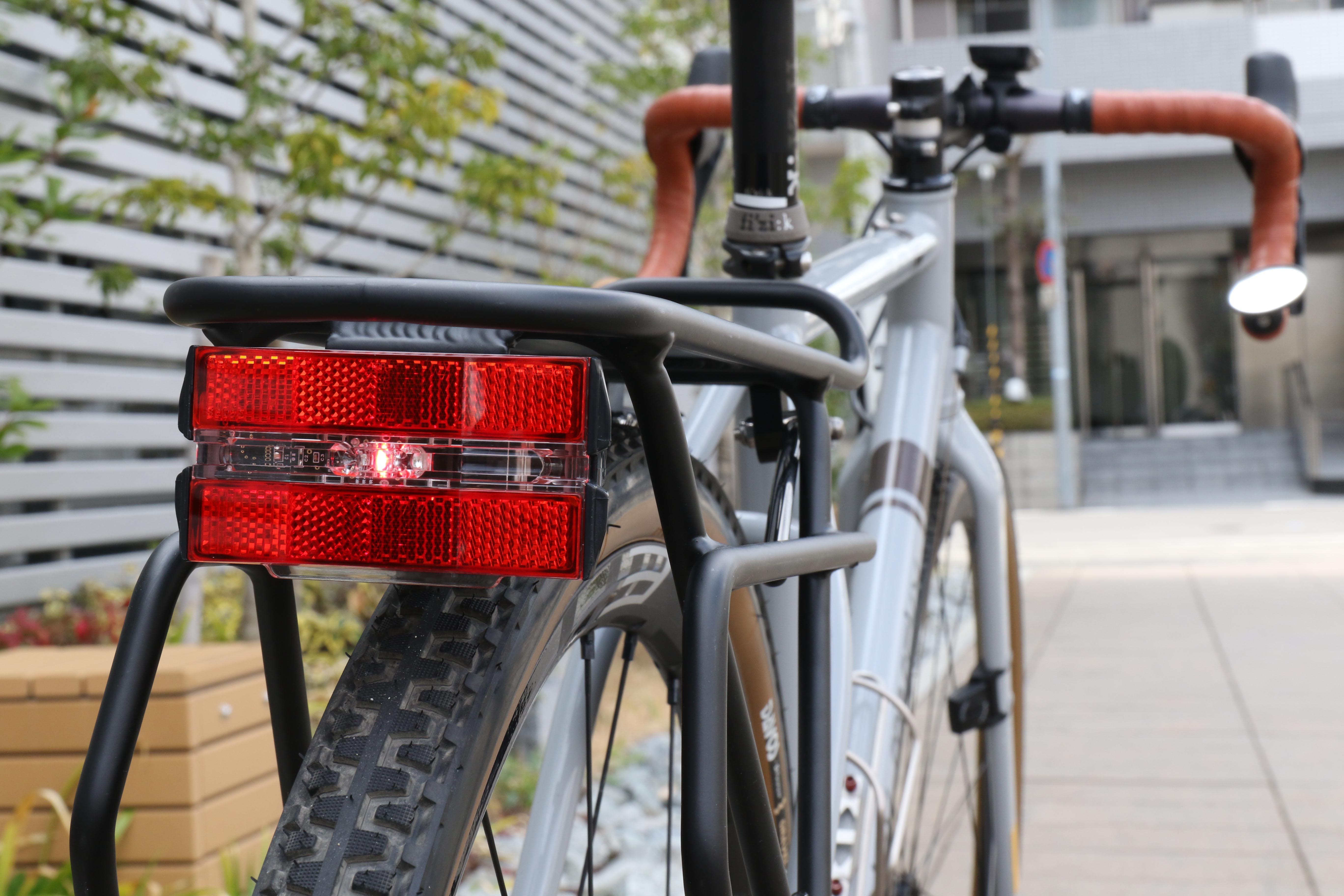 Cateye Reflex Pannier Rack Rear Bike Light