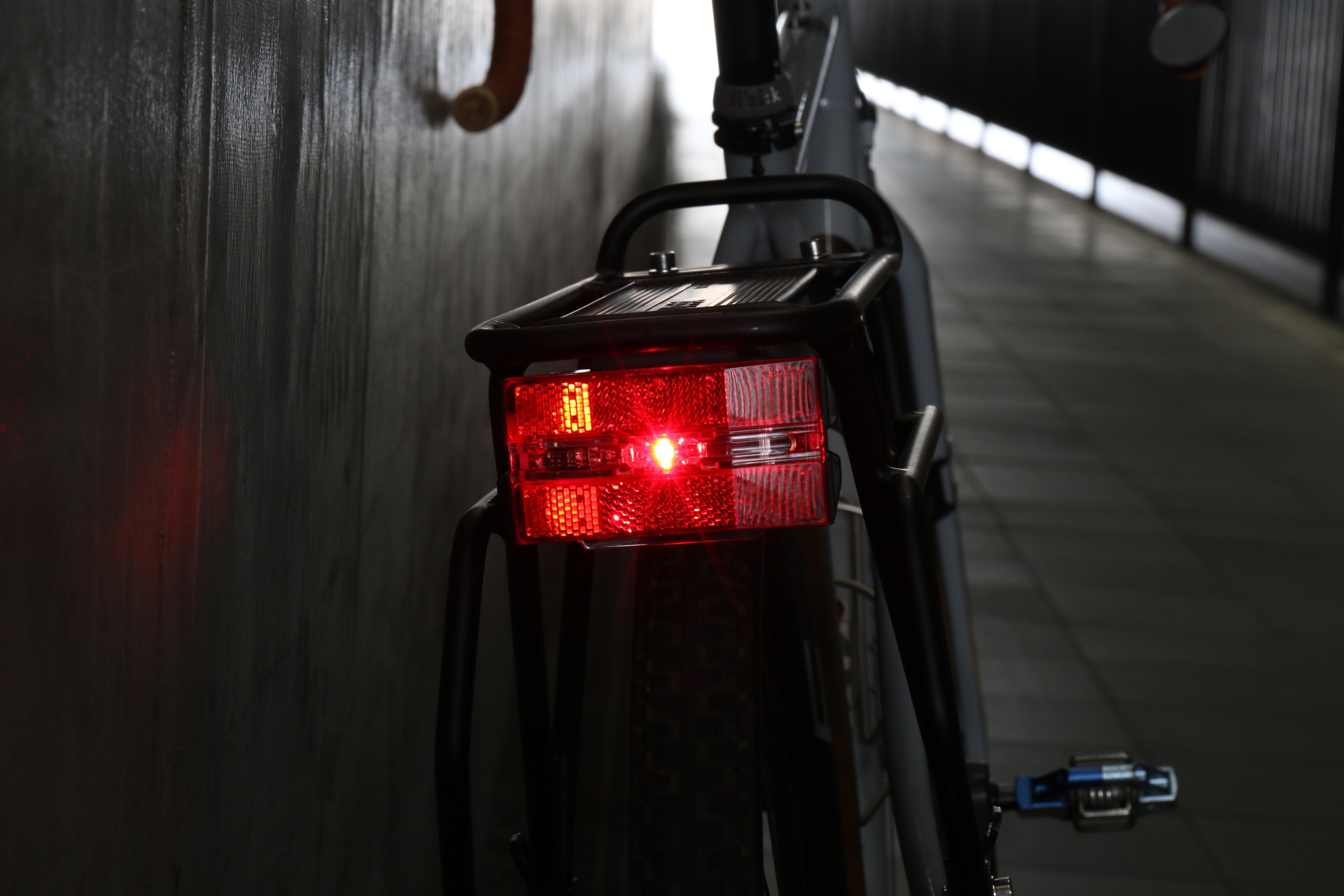 Cateye Reflex Pannier Rack Rear Bike Light