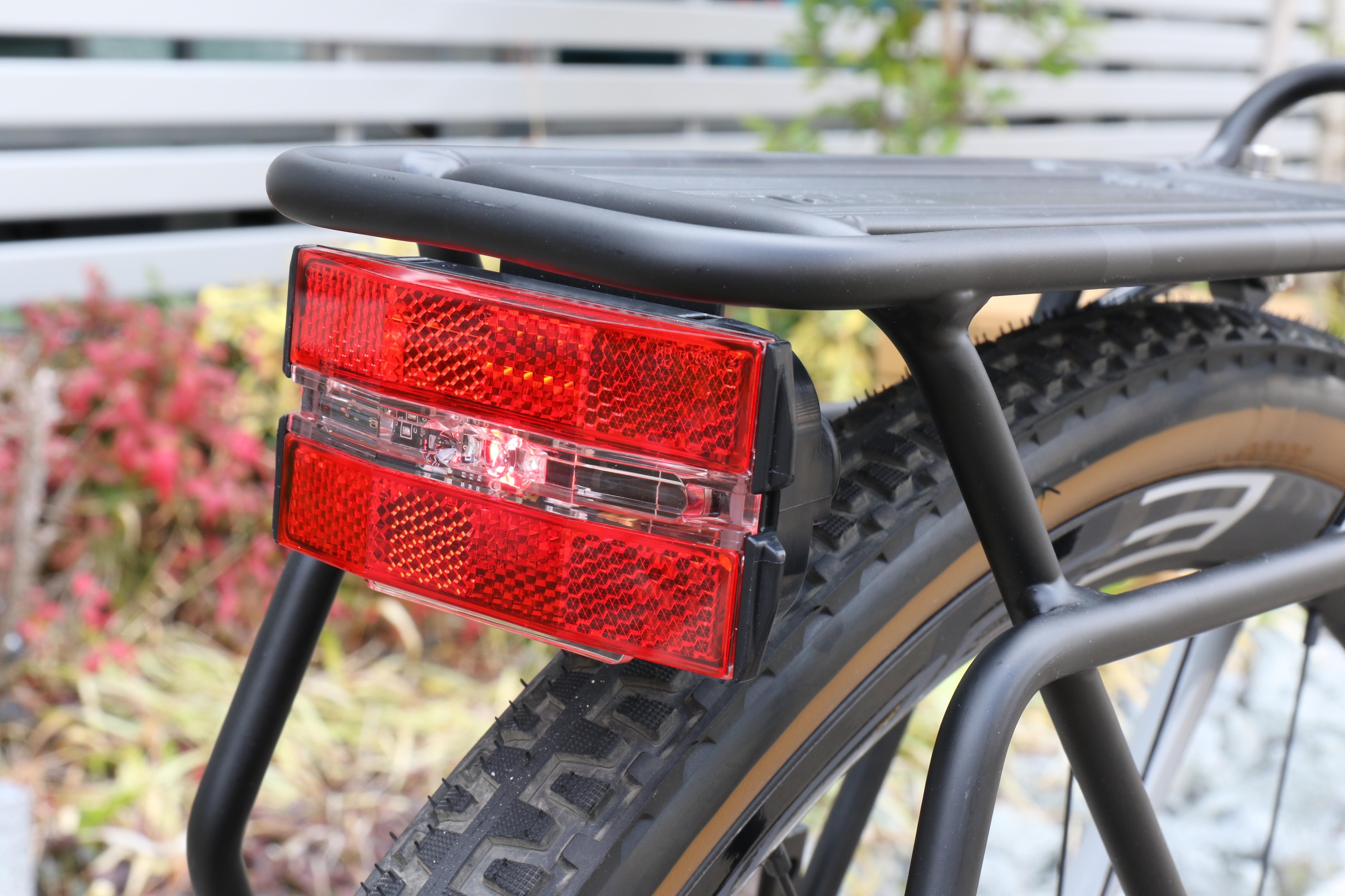 Cateye Reflex Pannier Rack Rear Bike Light