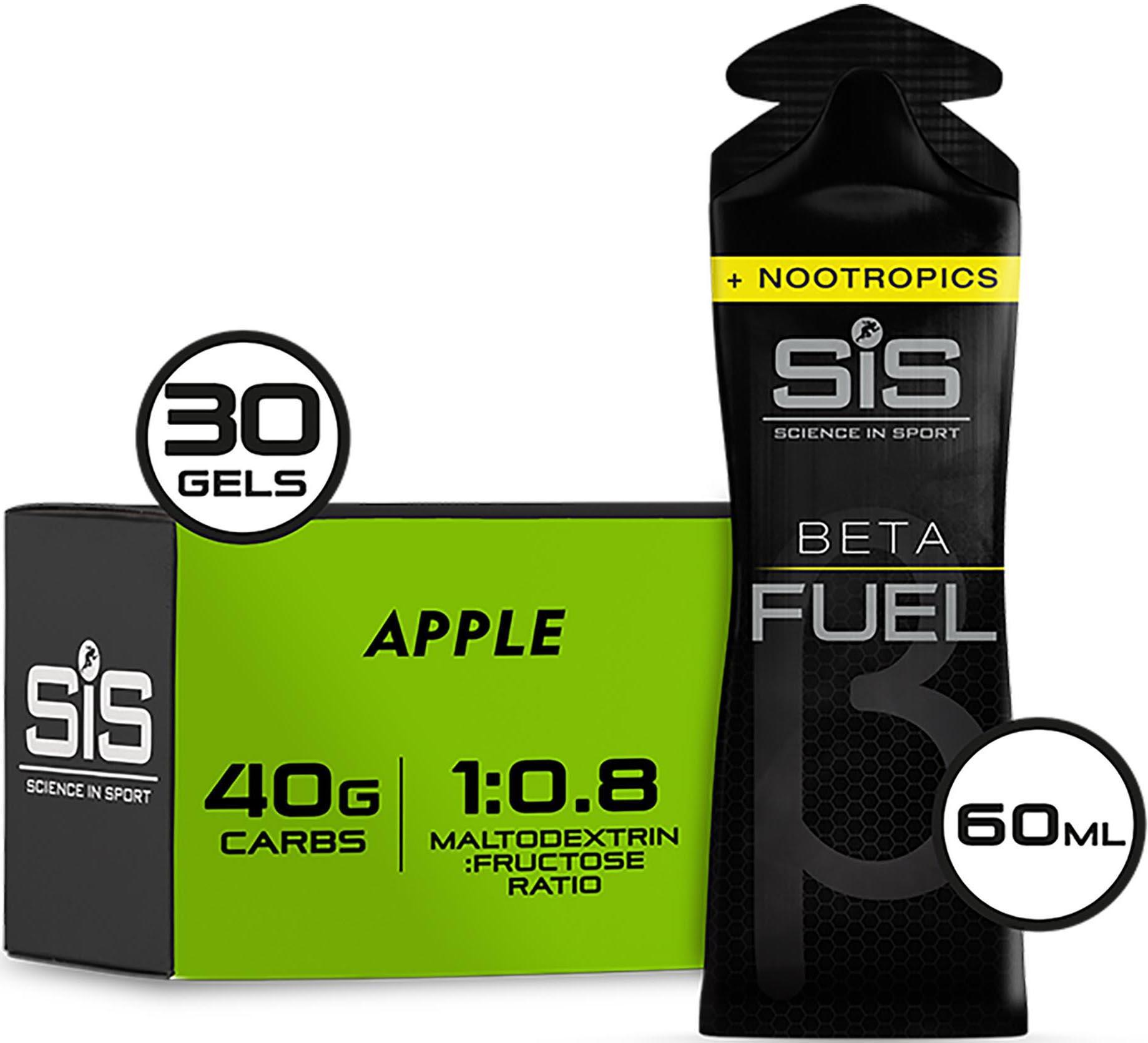 SIS Beta Fuel Gel +Nootropics, 30 Pack