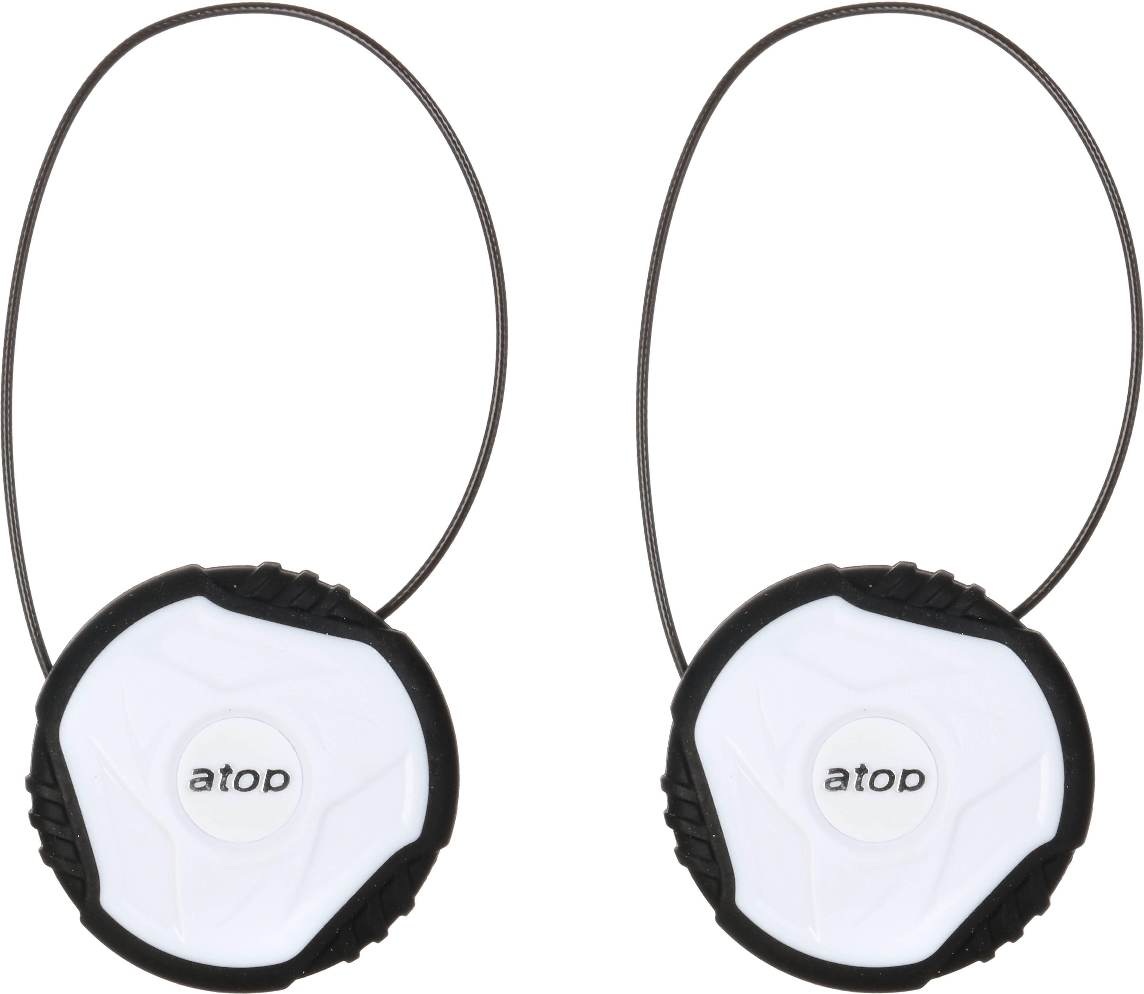 ATOP Spin Buckle Pair White