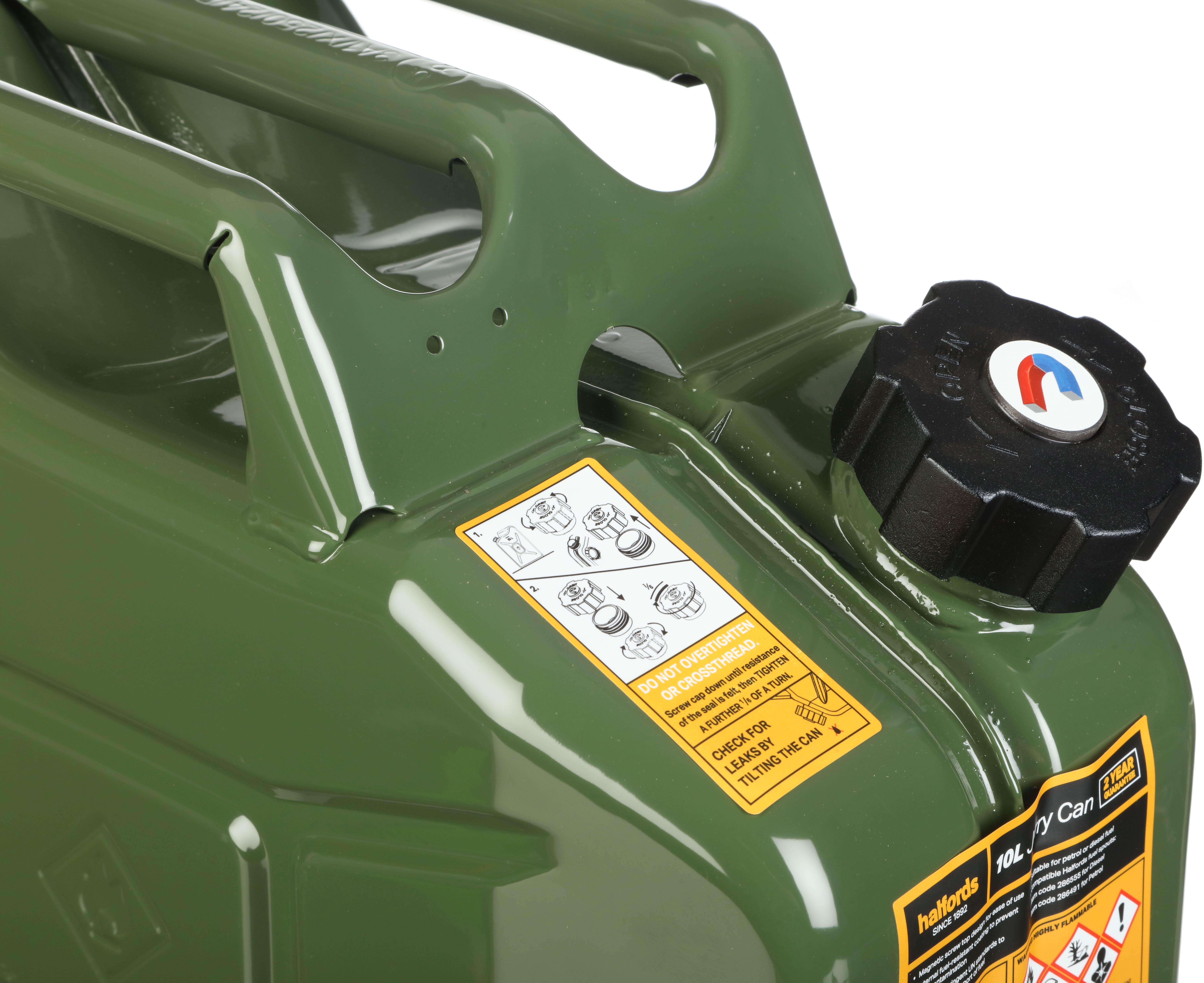 HAL 10L Jerry Can w/ Screw Cap for fuel