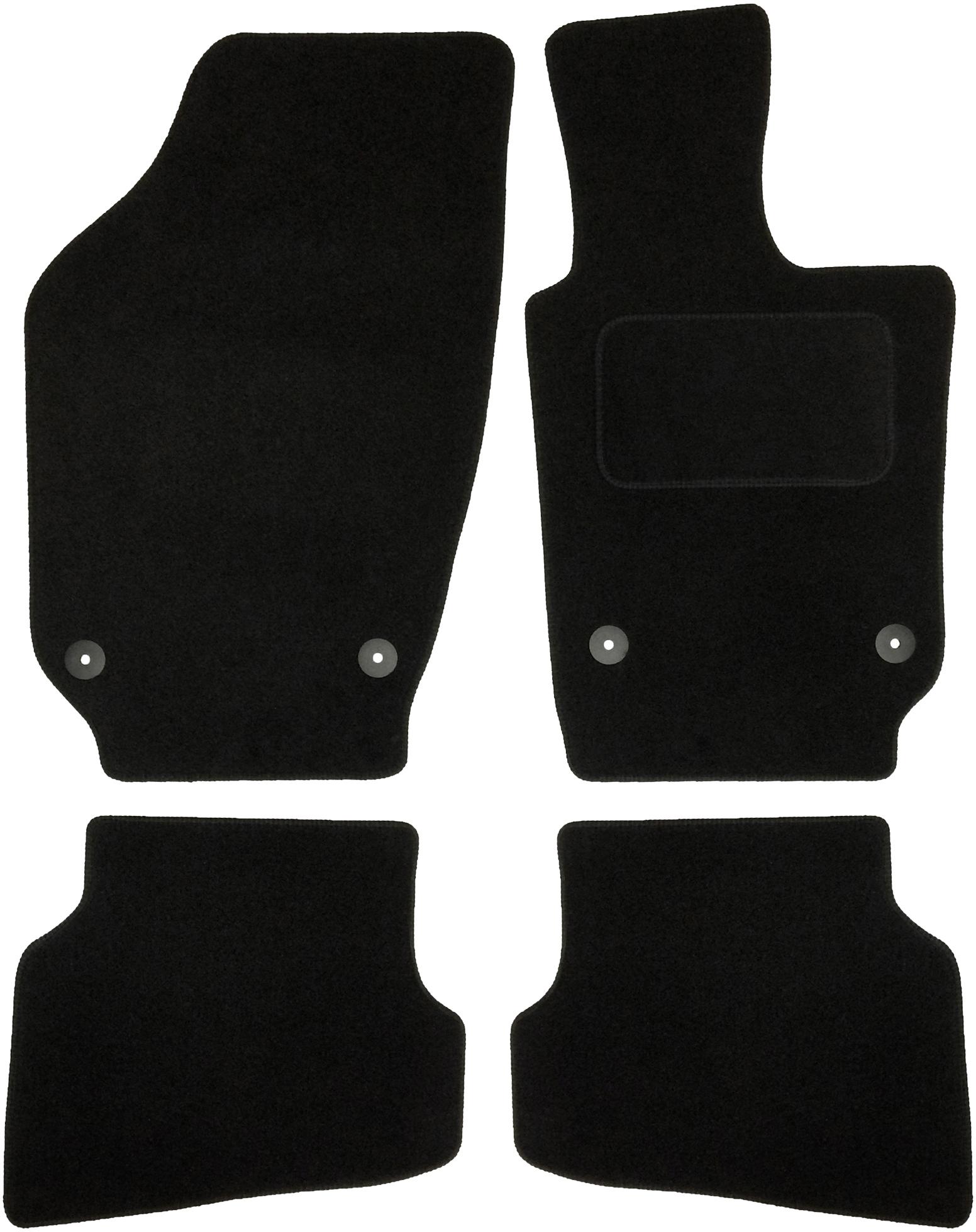 Halfords Volkswagen Polo MK5 2009-17 Set Of 4 Standard Car Mats