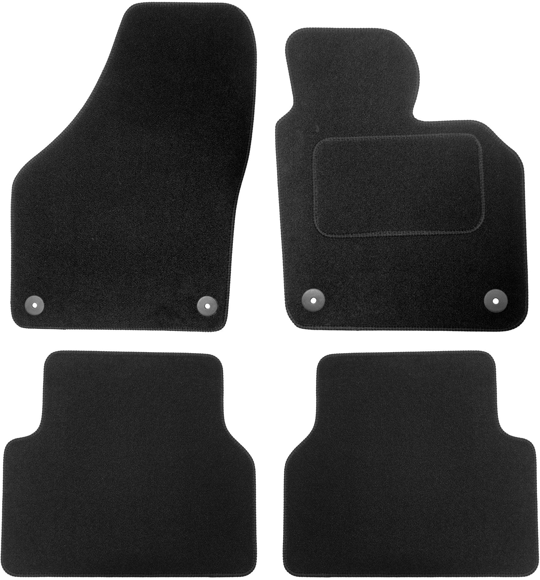 Halfords Volkswagen Tiguan MK1 2007-16 Set of 4 Standard Car Mats