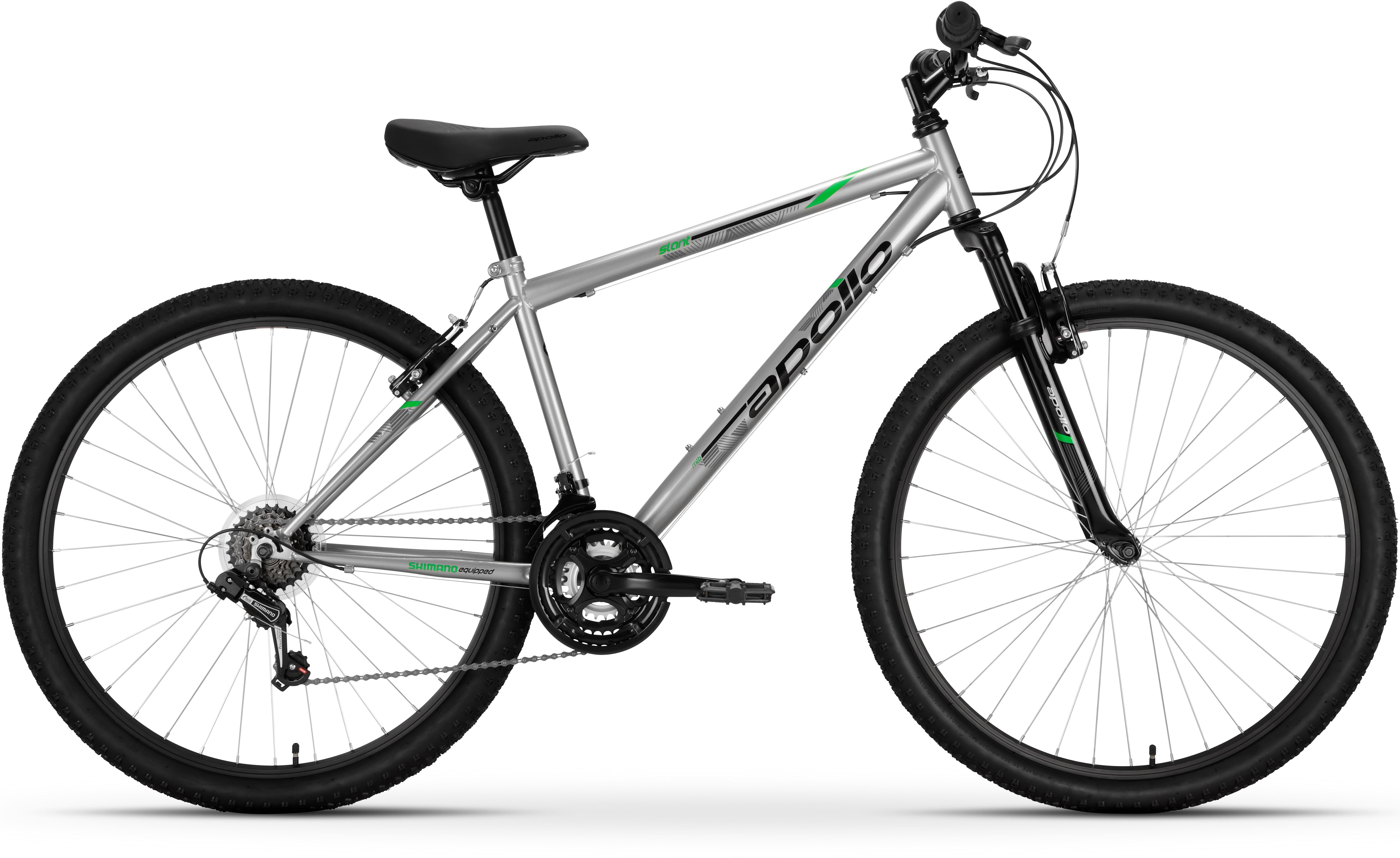 Apollo Slant Mountain Bike - S, M, L Frames