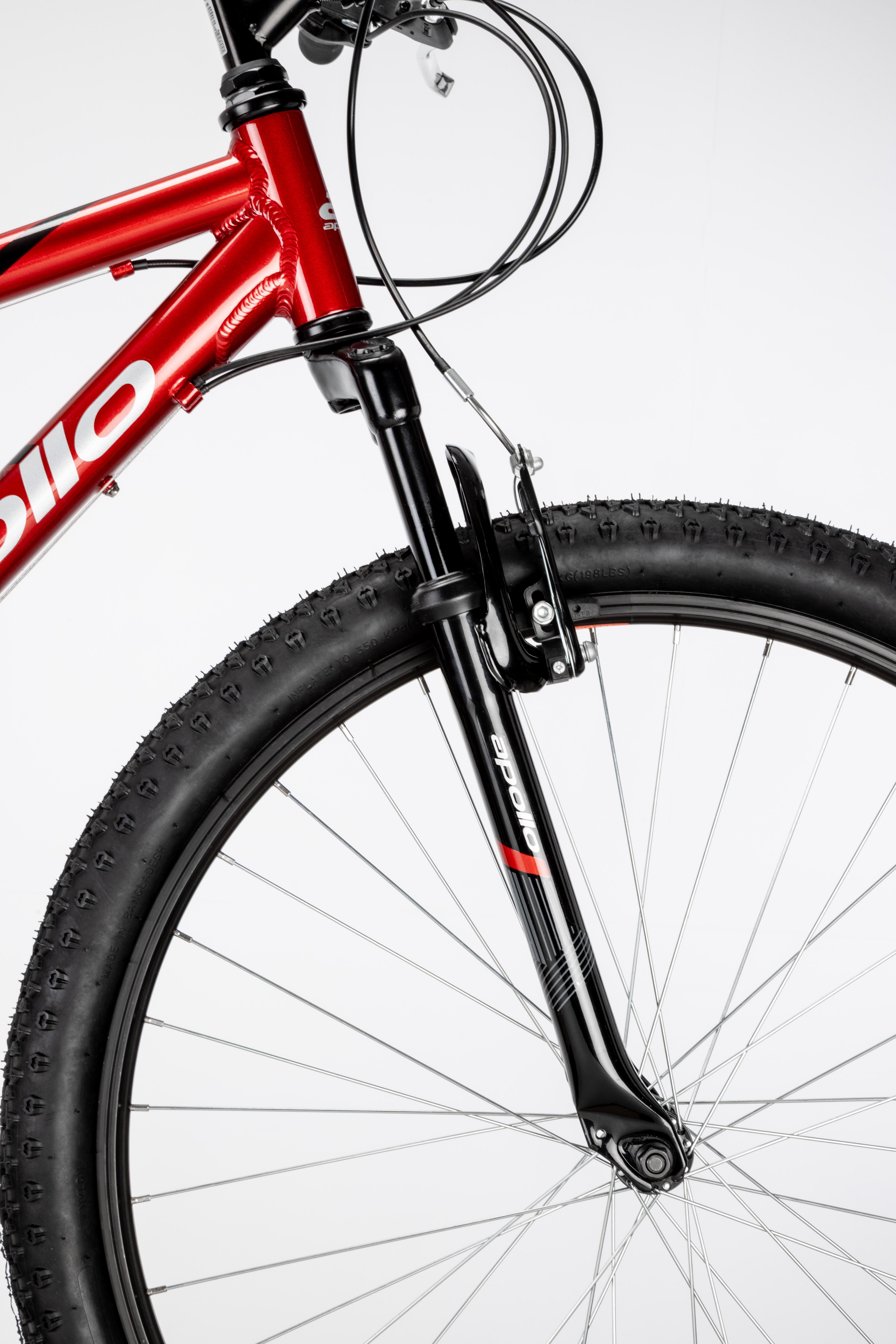 Apollo Phaze Red Mountain Bike - S, M, L Frames