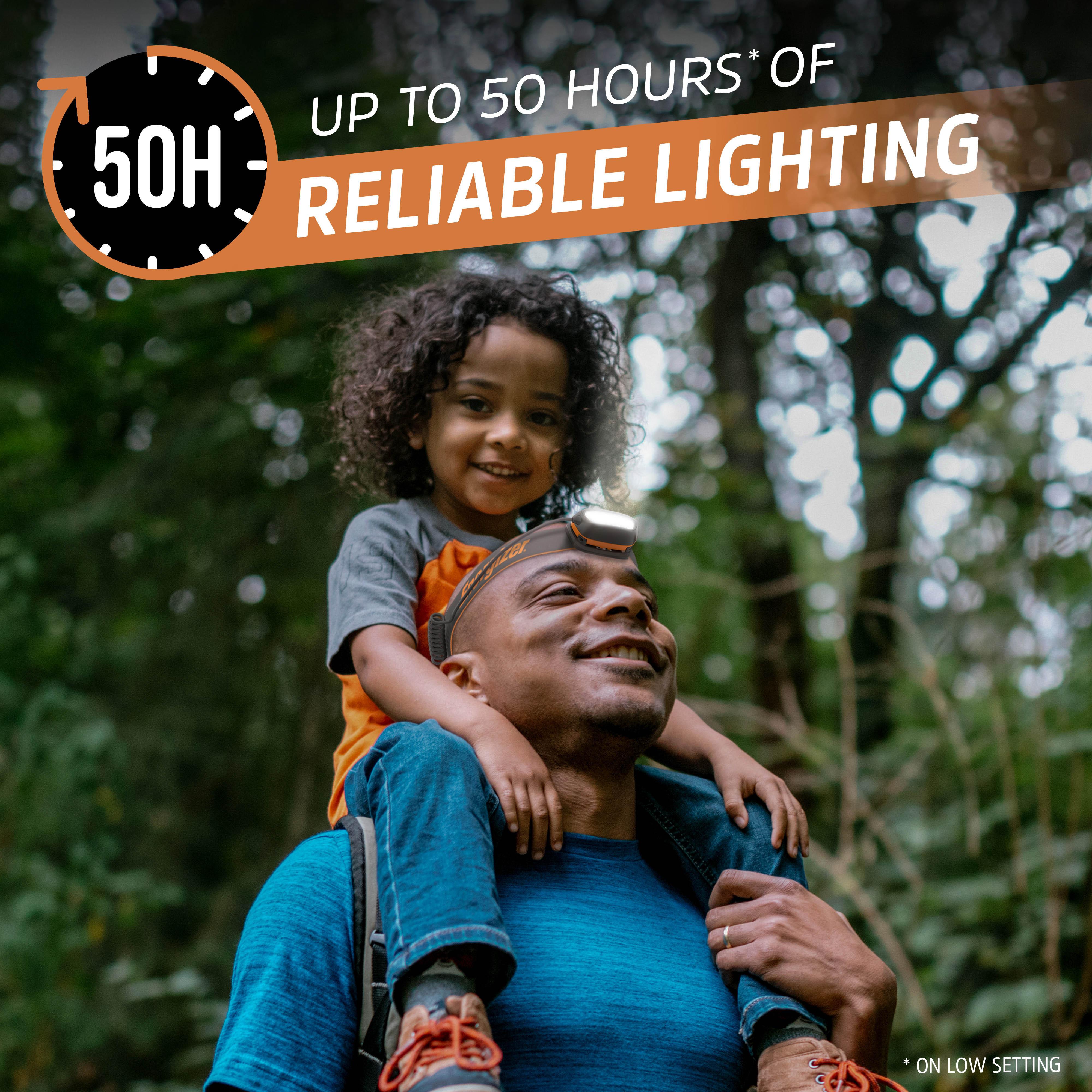 Energizer Hybrid-Powered Multi-Colored Headtorch 5 Energizer Hybrid-Powered Multi-Colored Headtorch