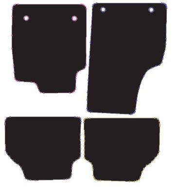 Vauxhall Meriva - Luxury Mats 4 Clips (SS1876)