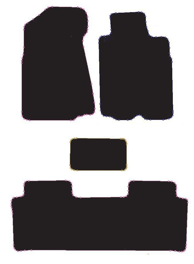 Honda CR-V - Premium Mats 0 Clips (SS2553)