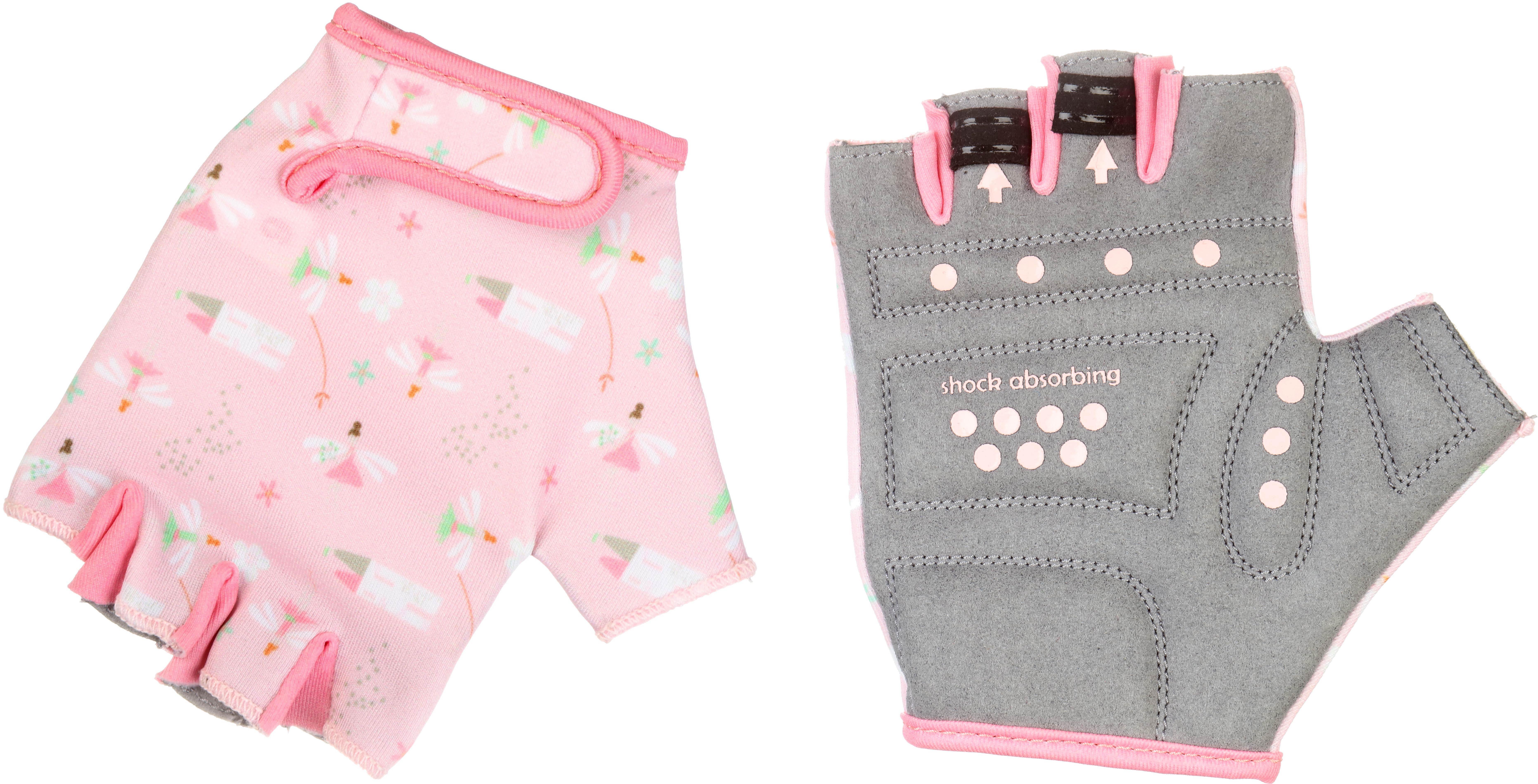 Apollo Pink Fairytale Kids Mitts, 3-6yrs