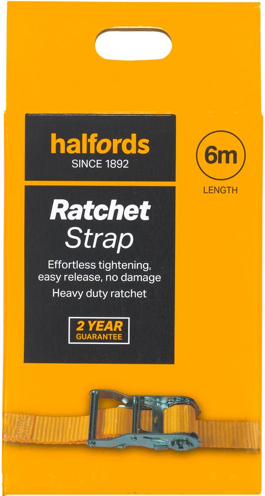 Halfords 6m Ratchet Strap