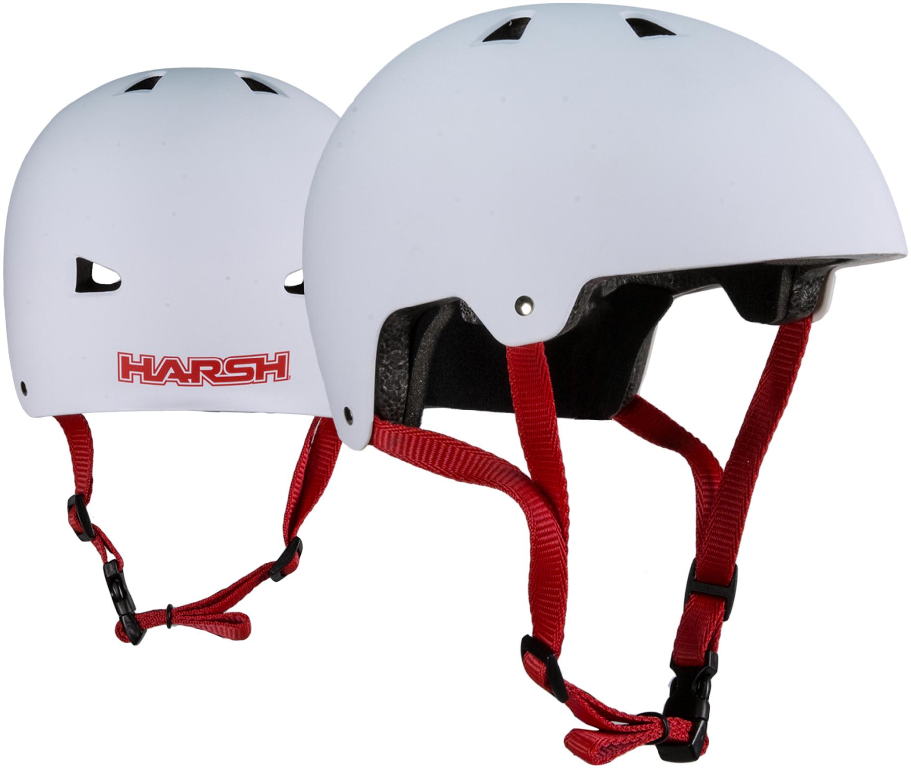Harsh ABS Helmet White, Small (51-55cm)