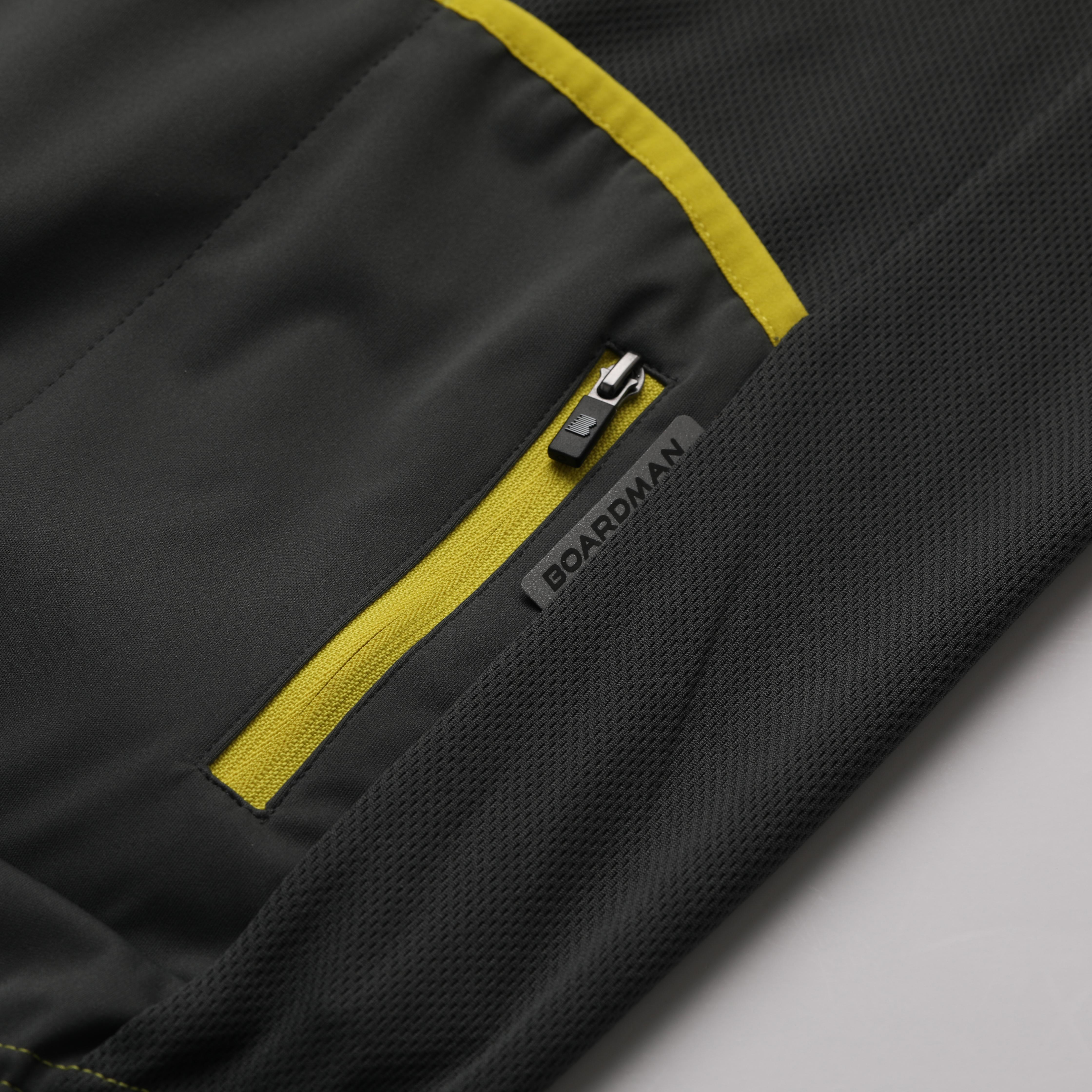 Boardman Mens Windproof Removable Sleeve Jacket - Yellow