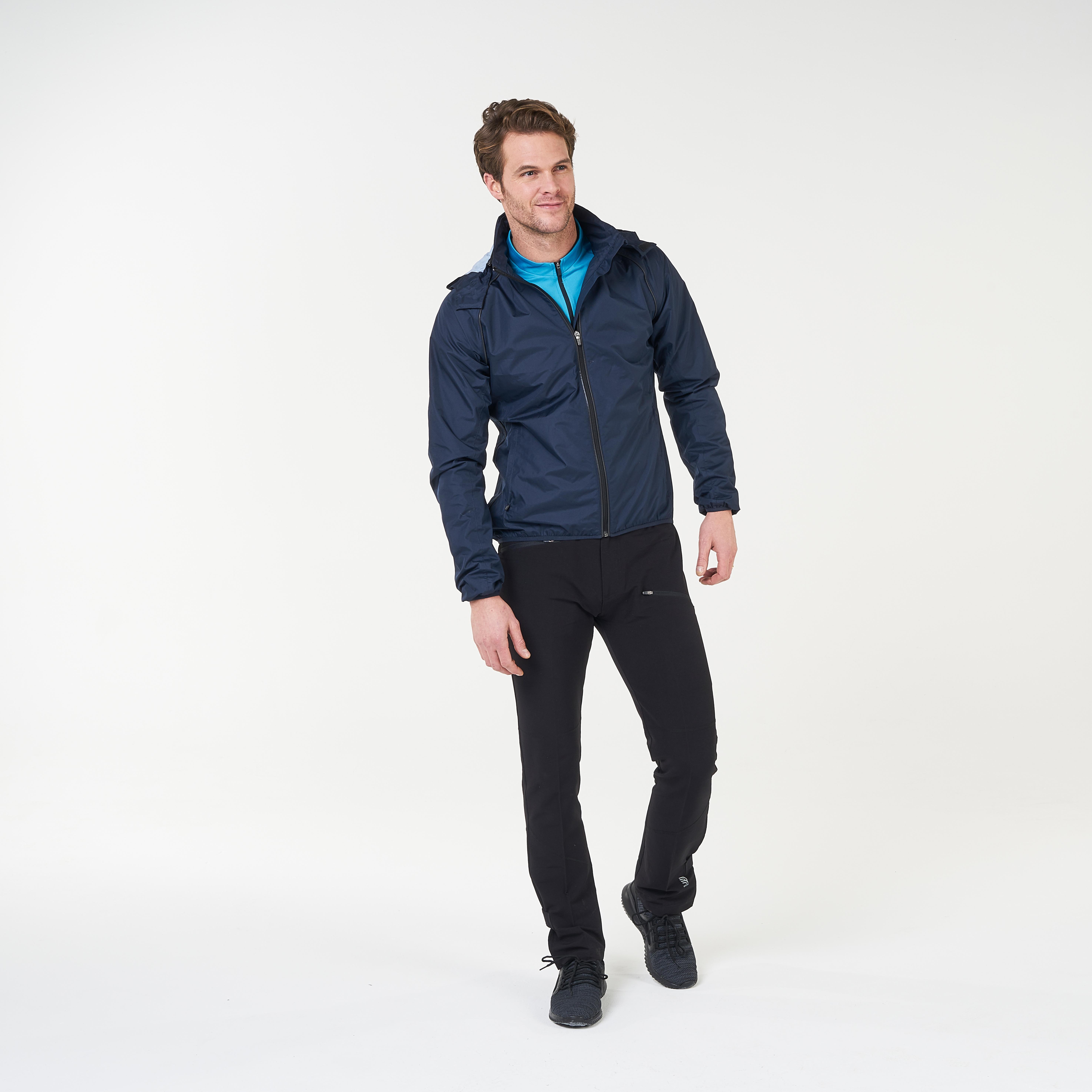 Ridge Mens Waterproof Jacket - Navy