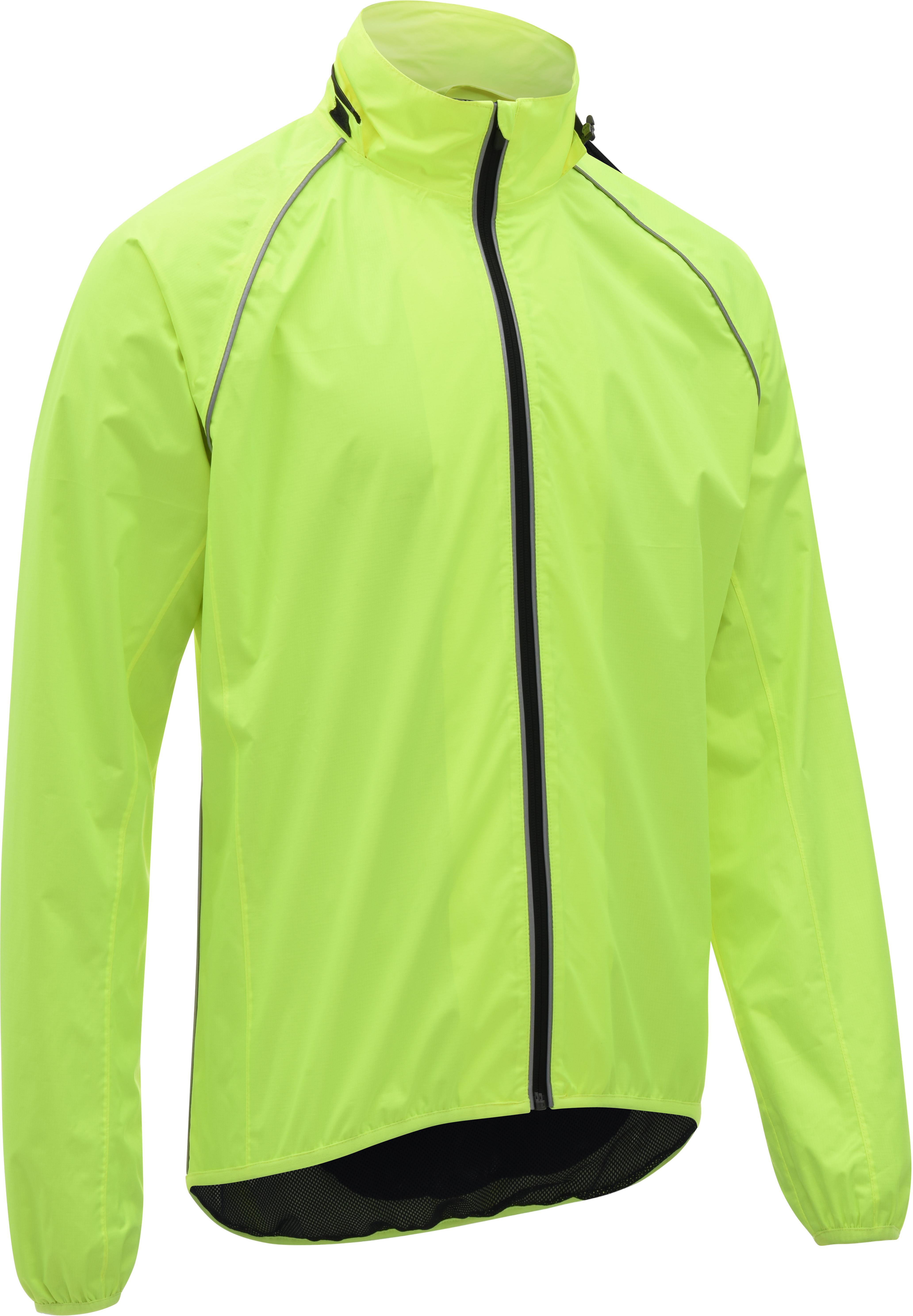 Ridge Unisex Waterproof Jacket - Fluorescent Yellow