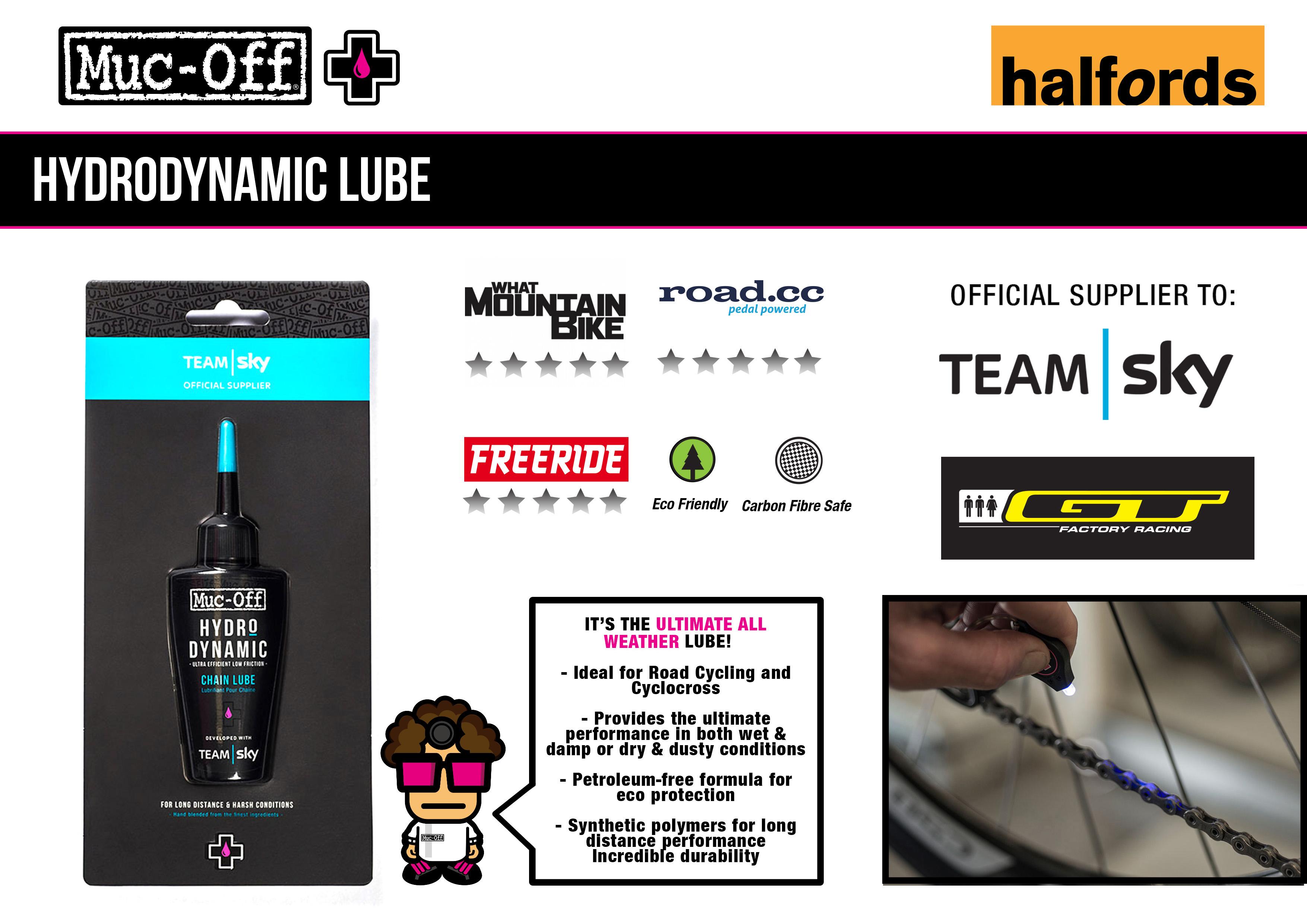 Muc-off Hydro Dynamic Team Sky Bike Lube