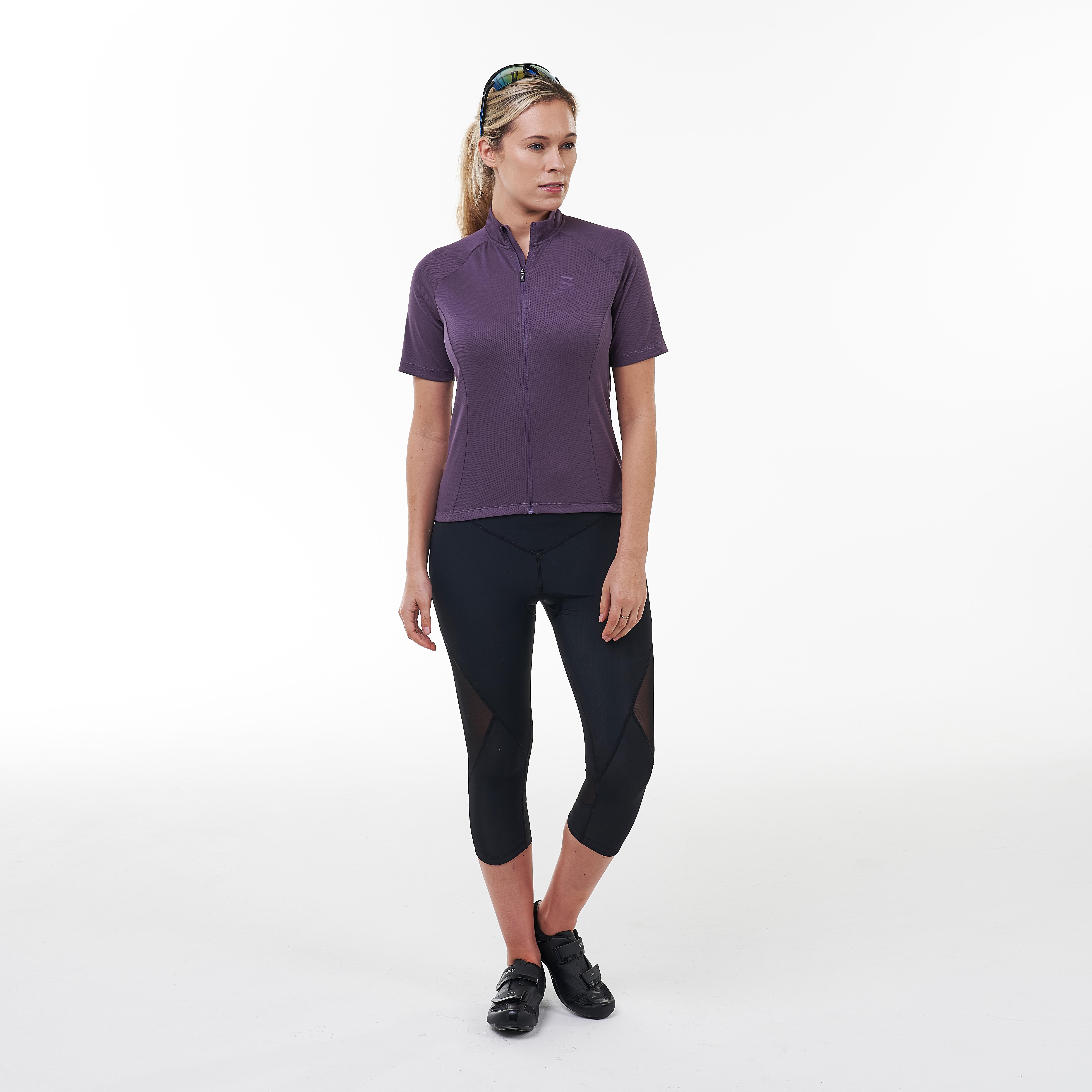 Boardman Womens Cycling Jersey - Plum, 6