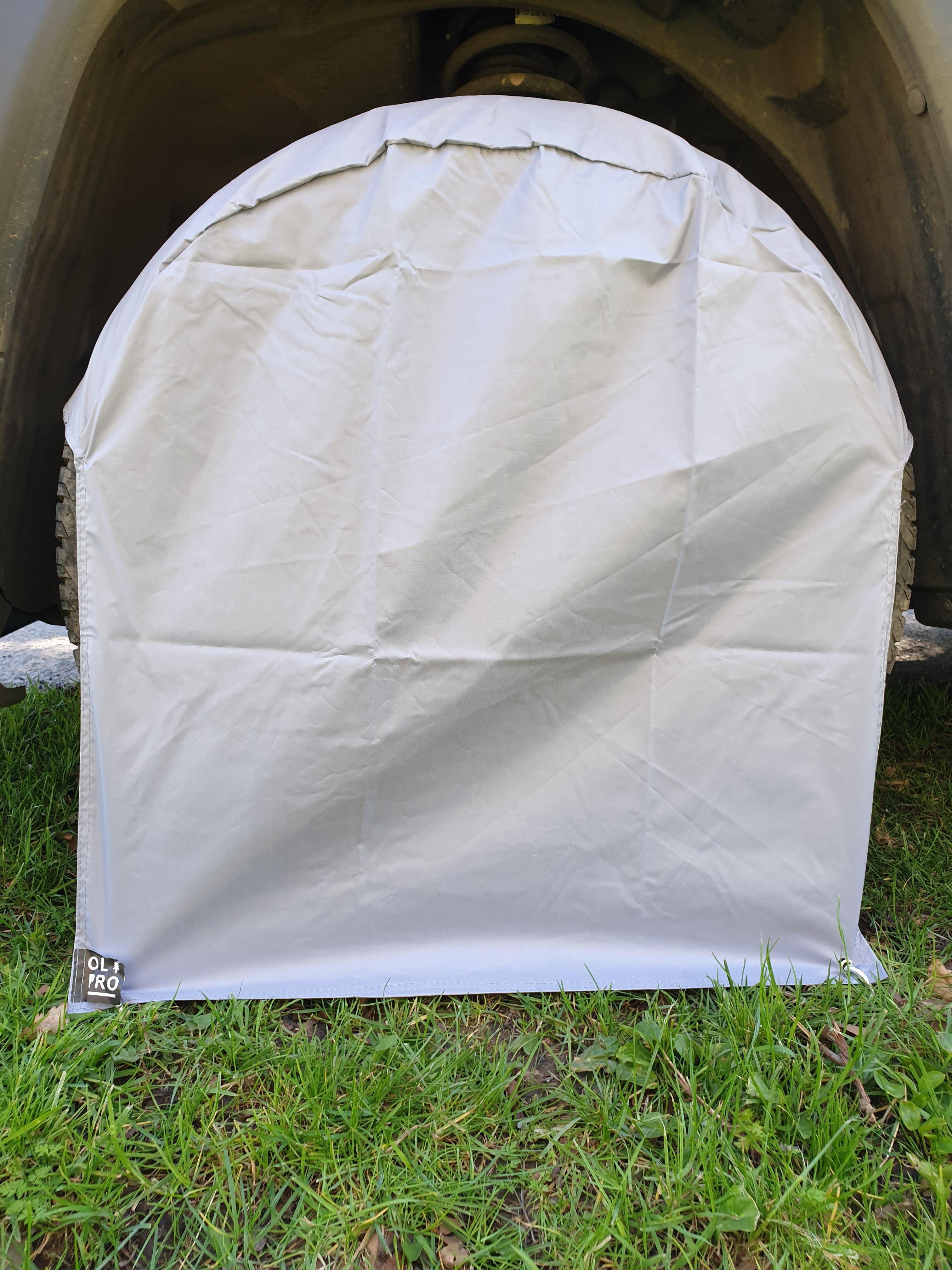 Olpro Caravan Wheel Cover (Single) (W)