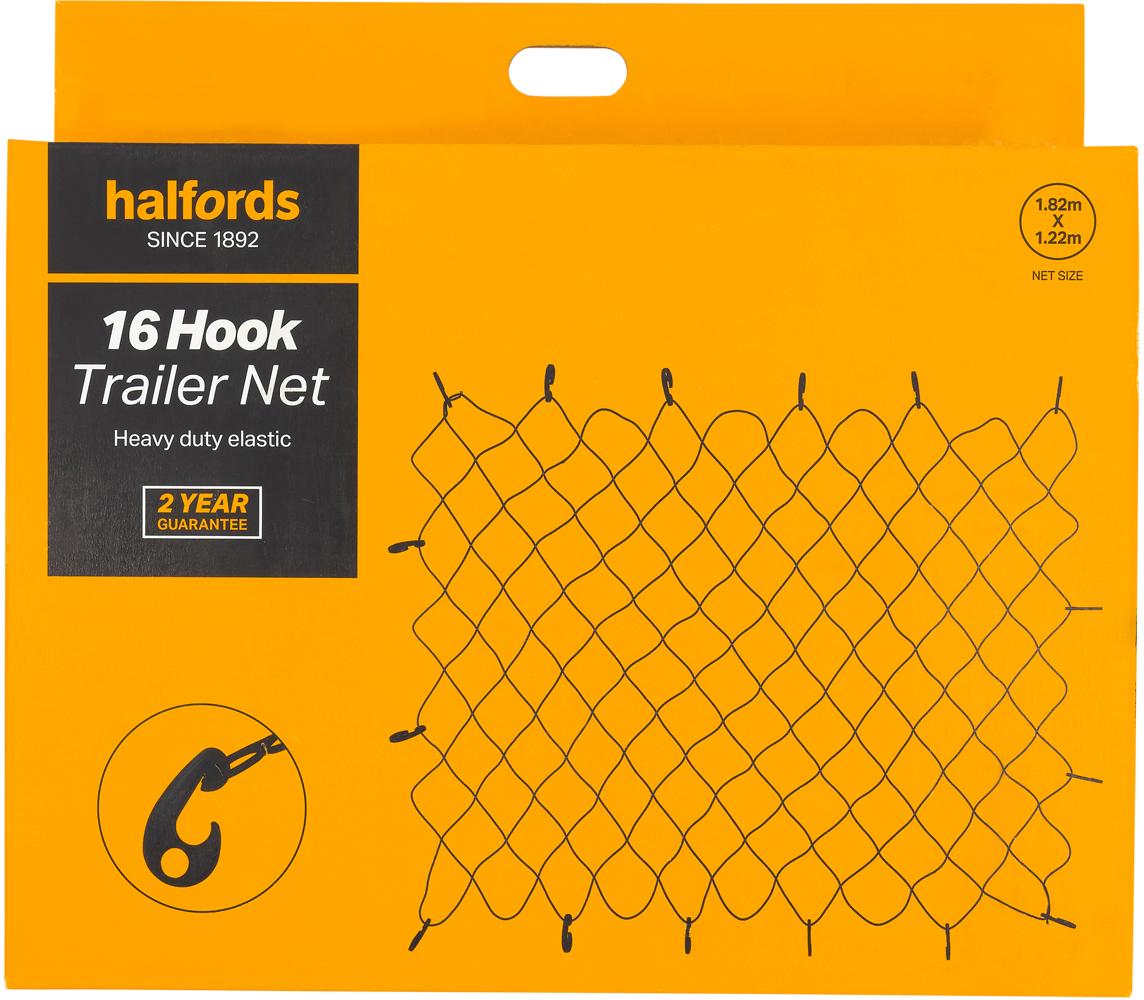 Halfords 16 Hook Trailer Net