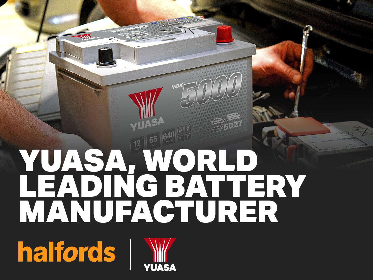 Yuasa HSB027 12V Car Battery 5 Year Guarantee 5 Yuasa HSB027 12V Car Battery 5 Year Guarantee