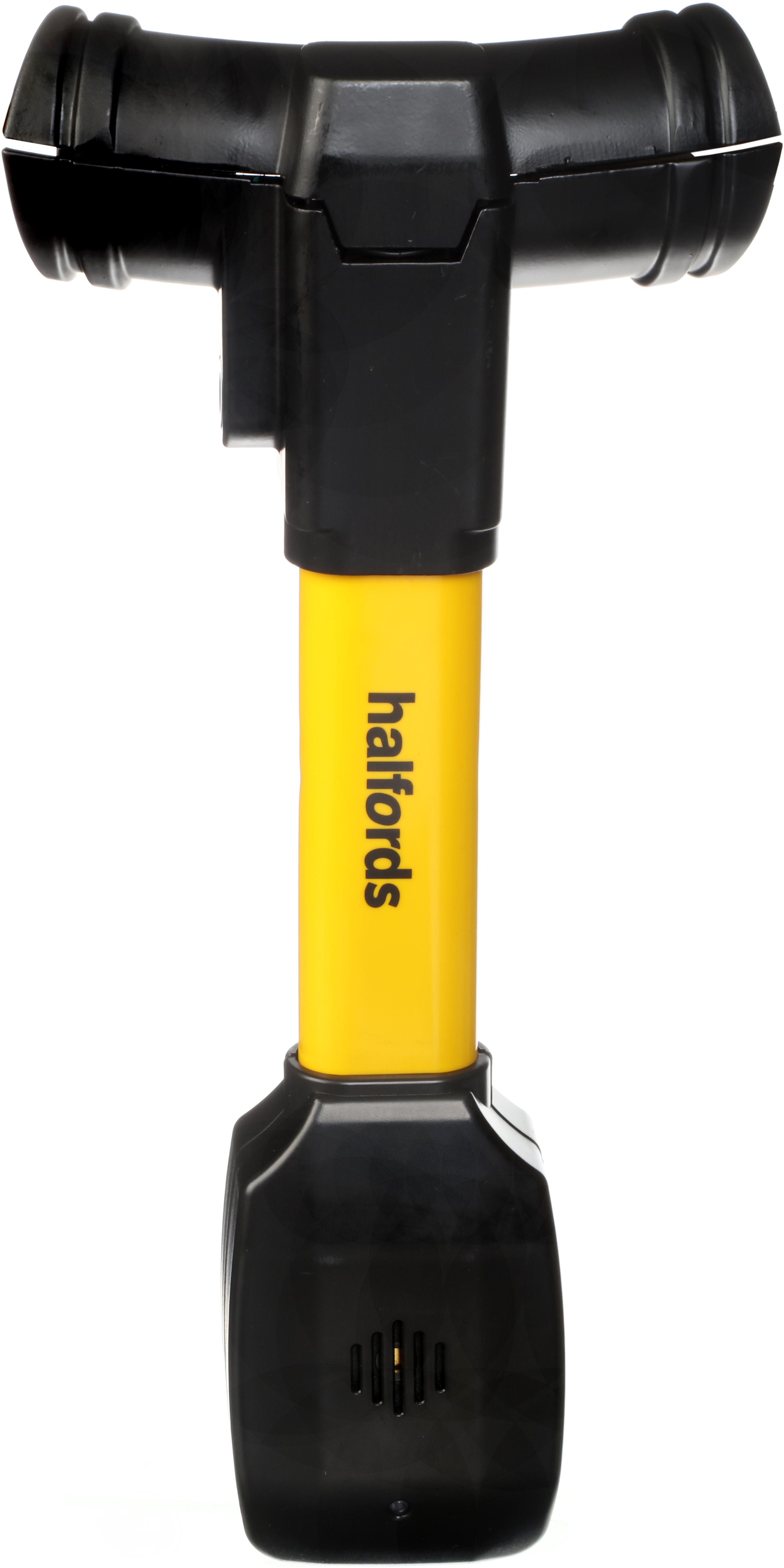 Halfords T-Bar Steering Lock with Alarm