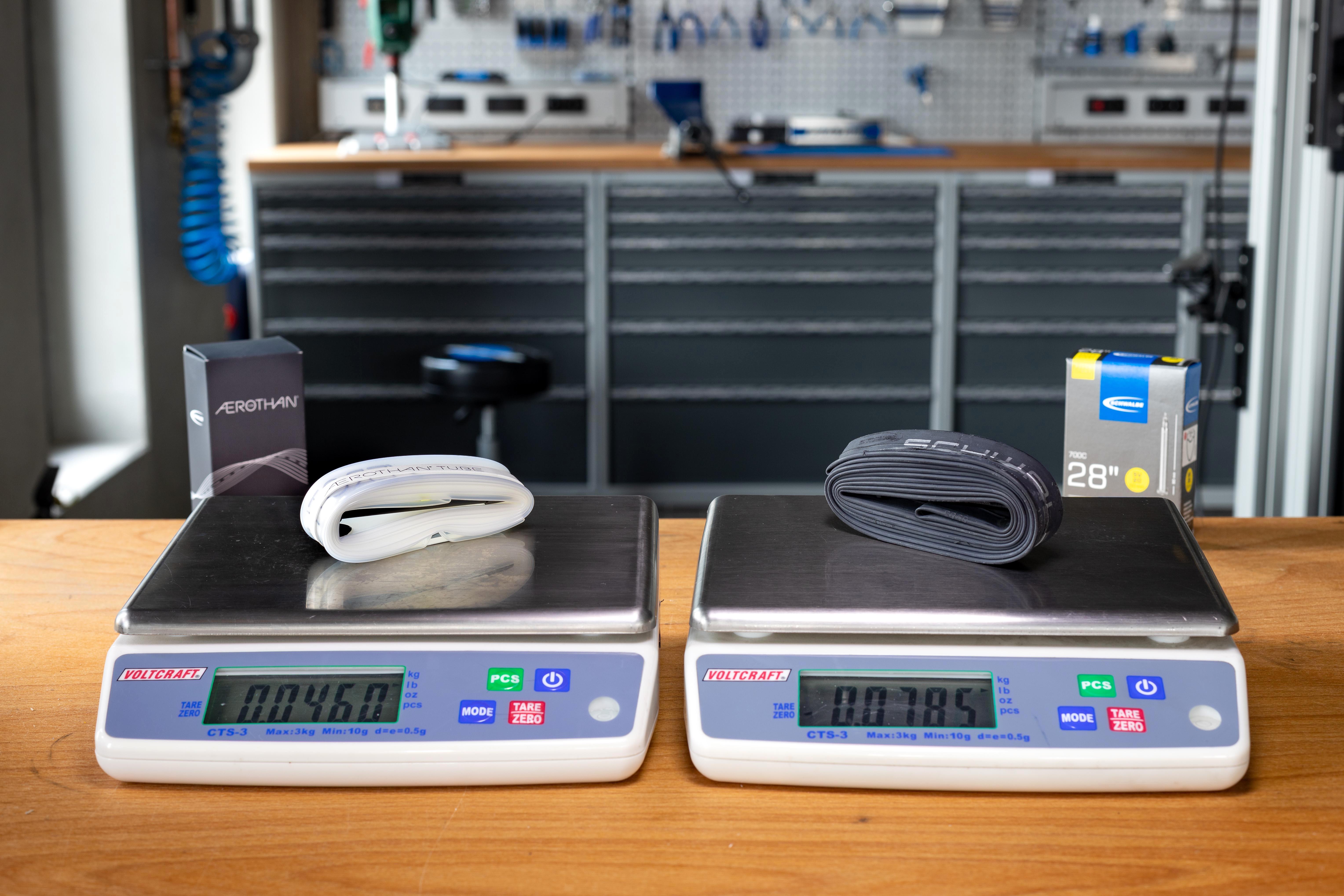 Schwalbe Aerothan Presta Tube 40mm Valve 3 Schwalbe Aerothan Presta Tube 40mm Valve