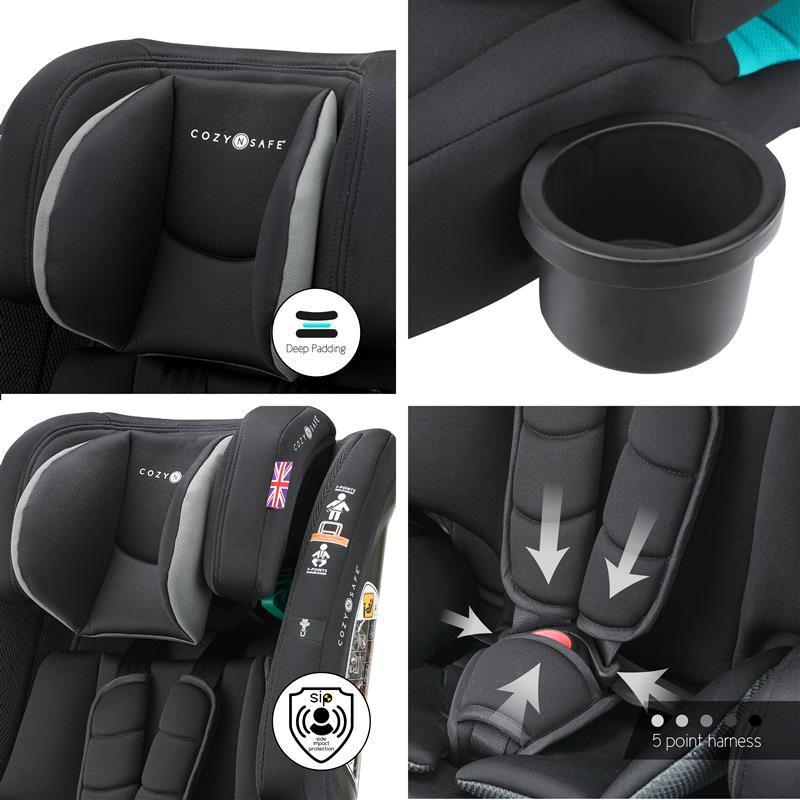 The Cozy N Safe Everest i-Size 76cm-150cm Car Seat