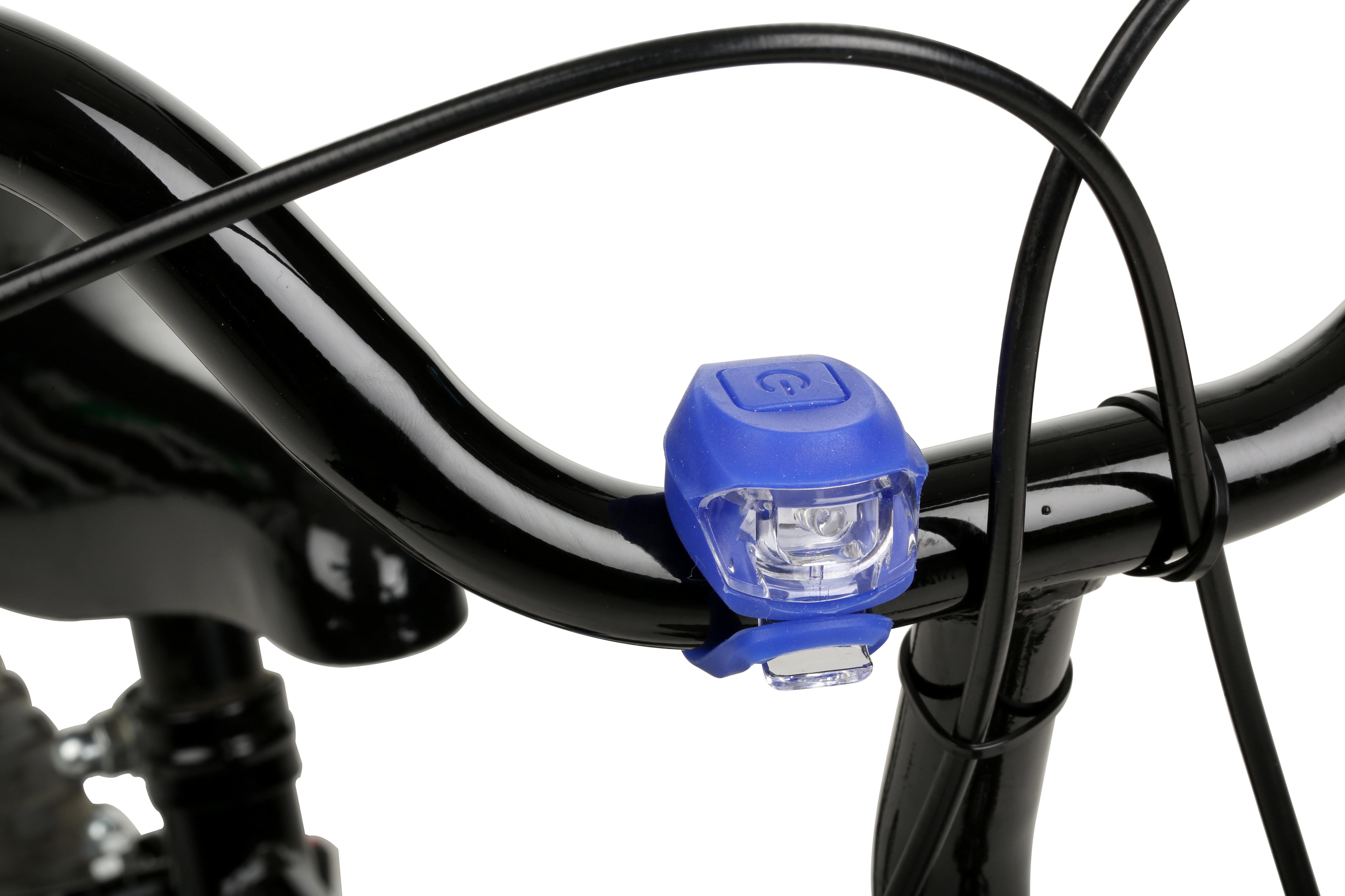 Halfords Silicon Bike Light - Blue