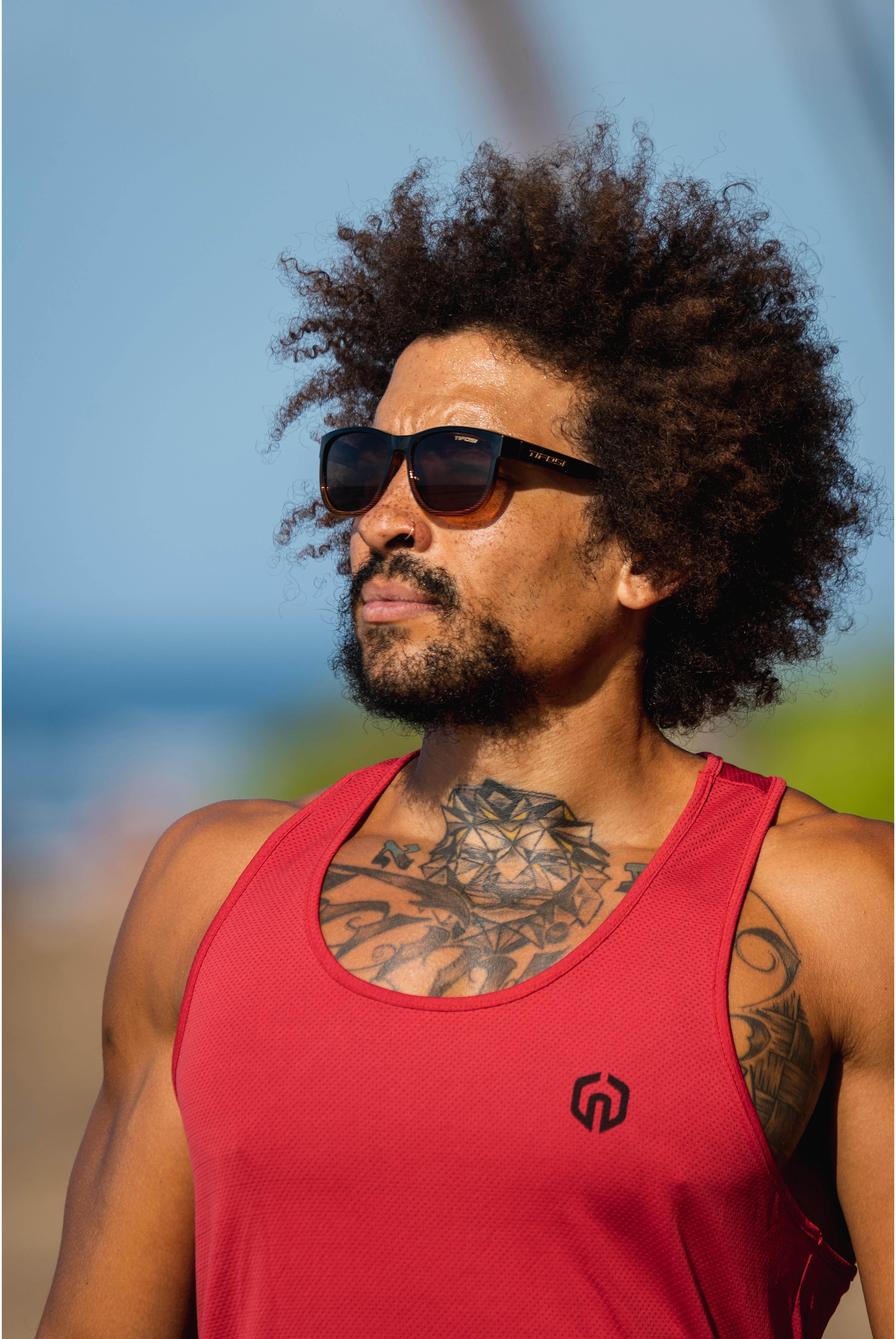 Tifosi Swank XL Polarized Lens Brown Fade Sunglasses 7 Tifosi Swank XL Polarized Lens Brown Fade Sunglasses