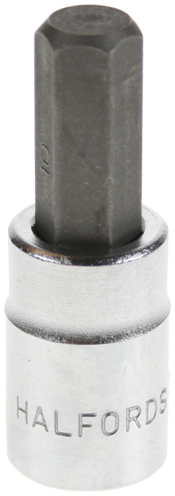 Halfords Advanced Hexagon Bit Socket 10mm 3/8" Drive