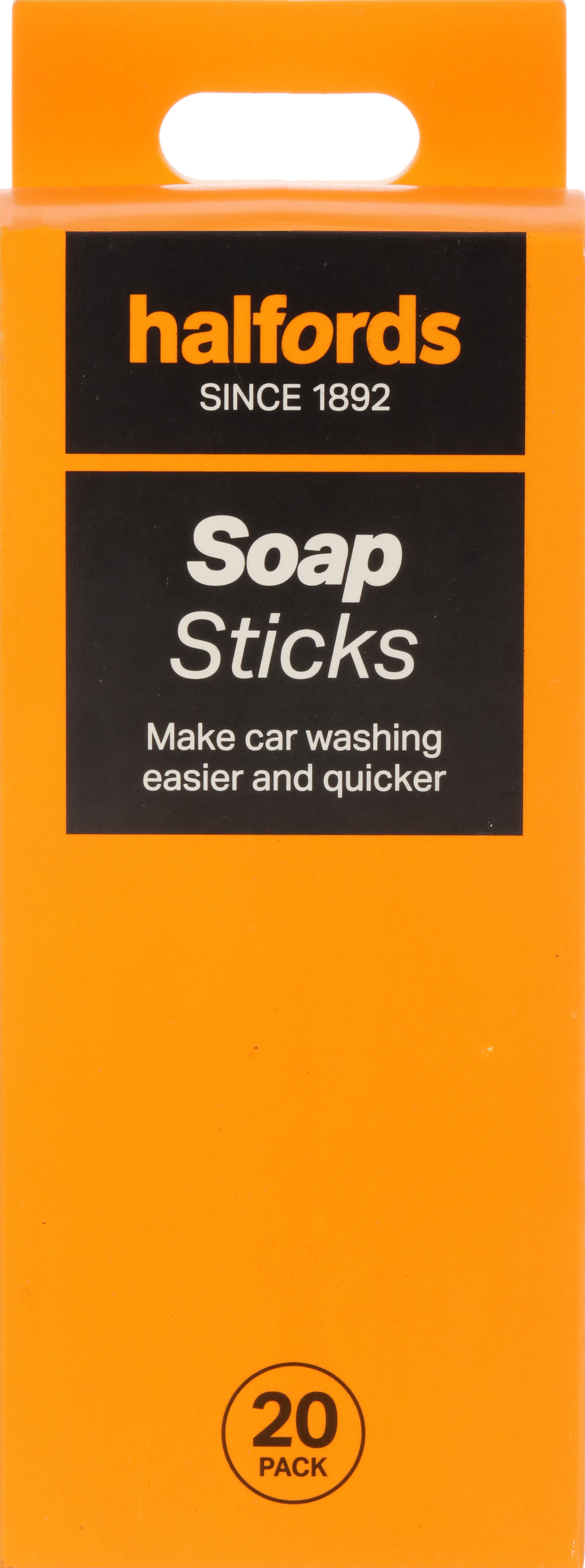 Halfords Soap Sticks - Pack of 20