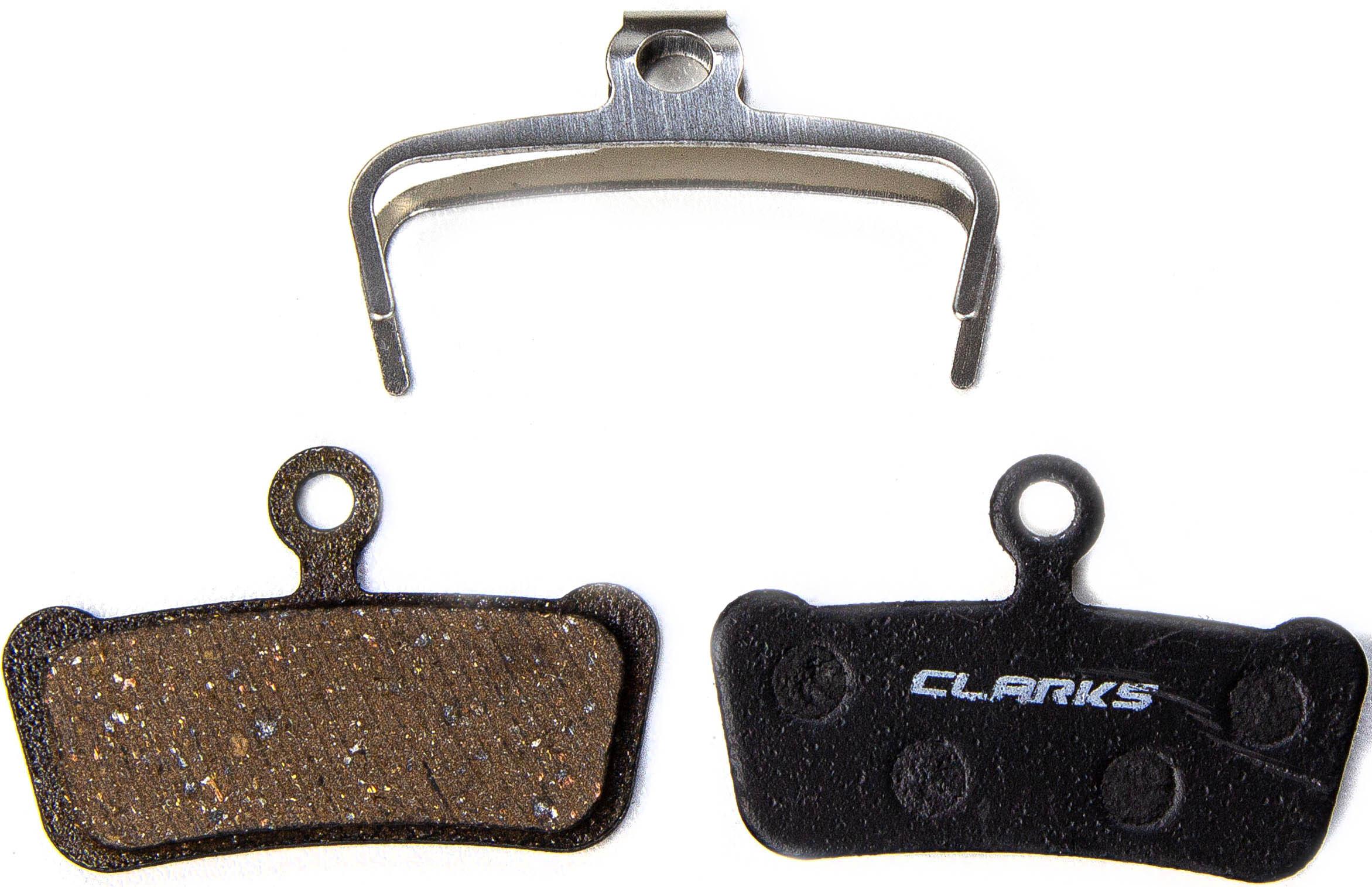 Clarks Organic Disc Brake Pads - SRAM Elixir Trail , Guide, G2, Level Stealth