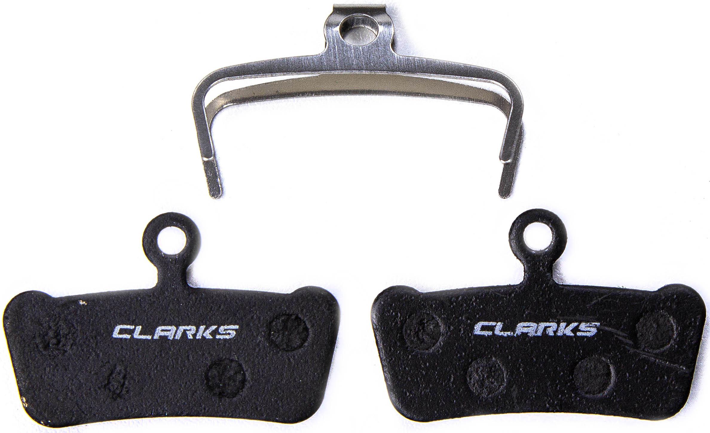 Clarks Organic Disc Brake Pads - SRAM Elixir Trail , Guide, G2, Level Stealth 3 Clarks Organic Disc Brake Pads - SRAM Elixir Trail , Guide, G2, Level Stealth