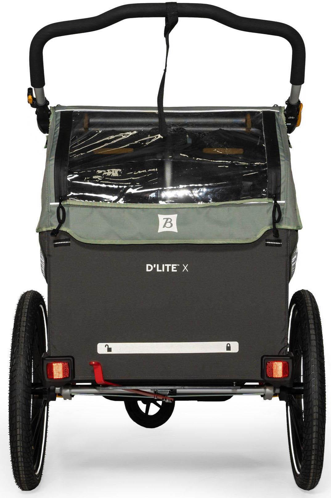 Burley D'Lite X Double Child Trailer