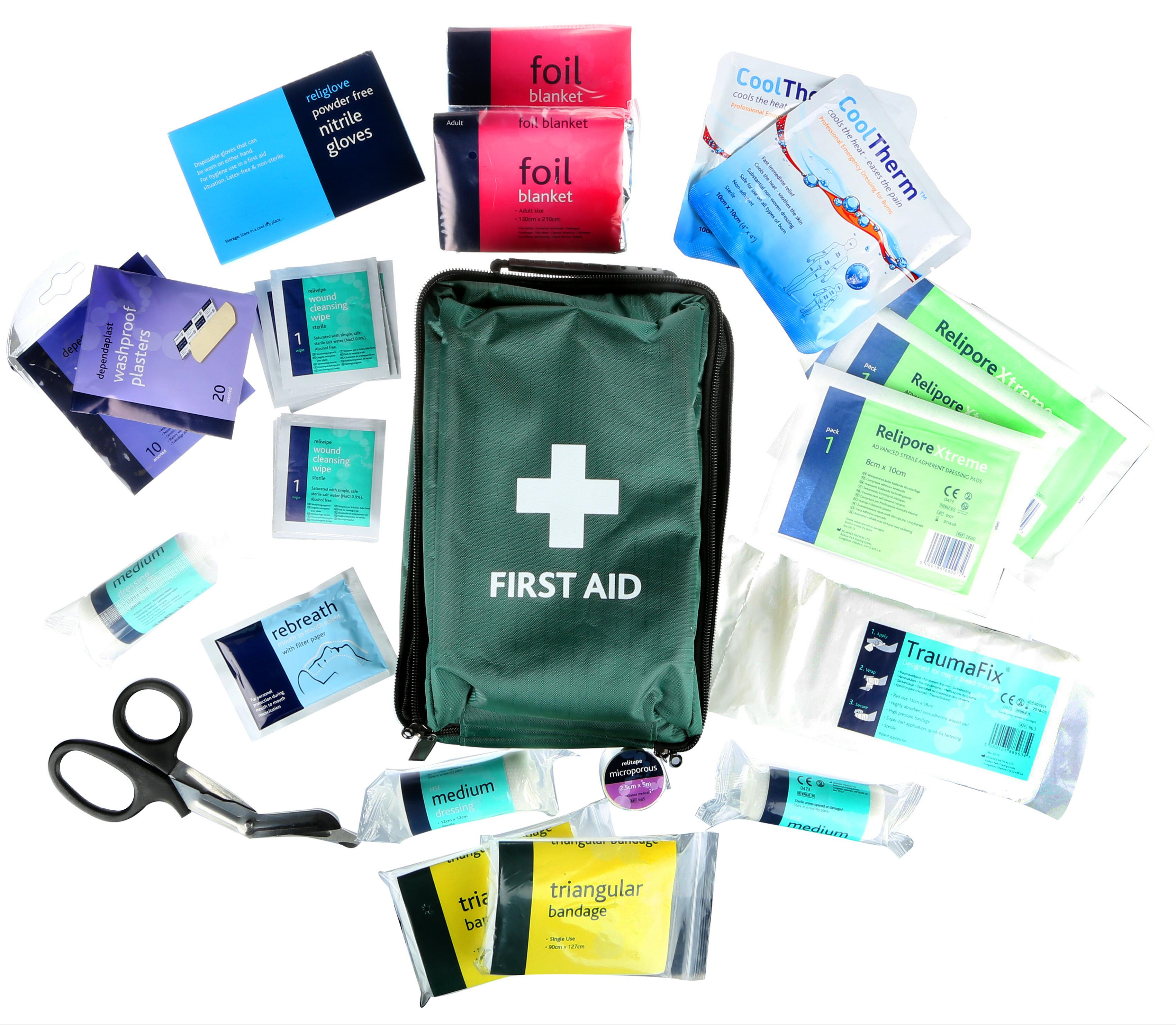 66pc Motorists First Aid Kit