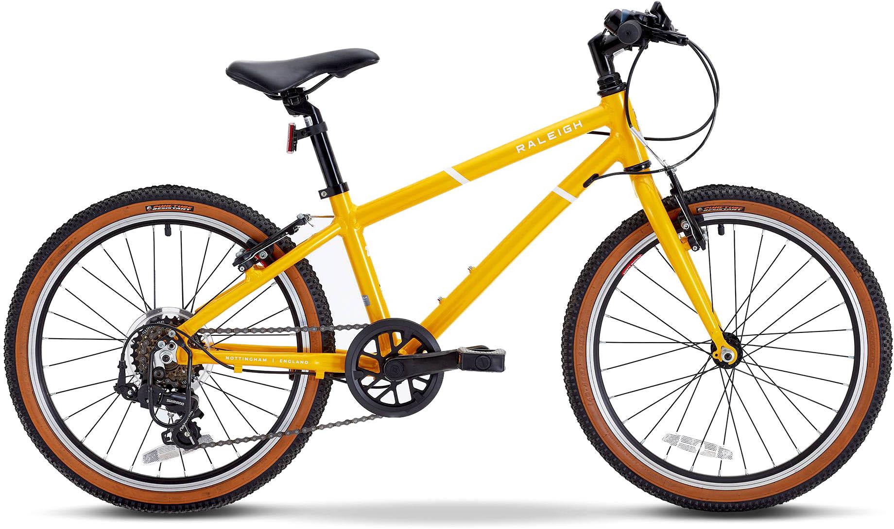 Raleigh Pop Junior Hybrid Bike - Yellow - 20" Wheel