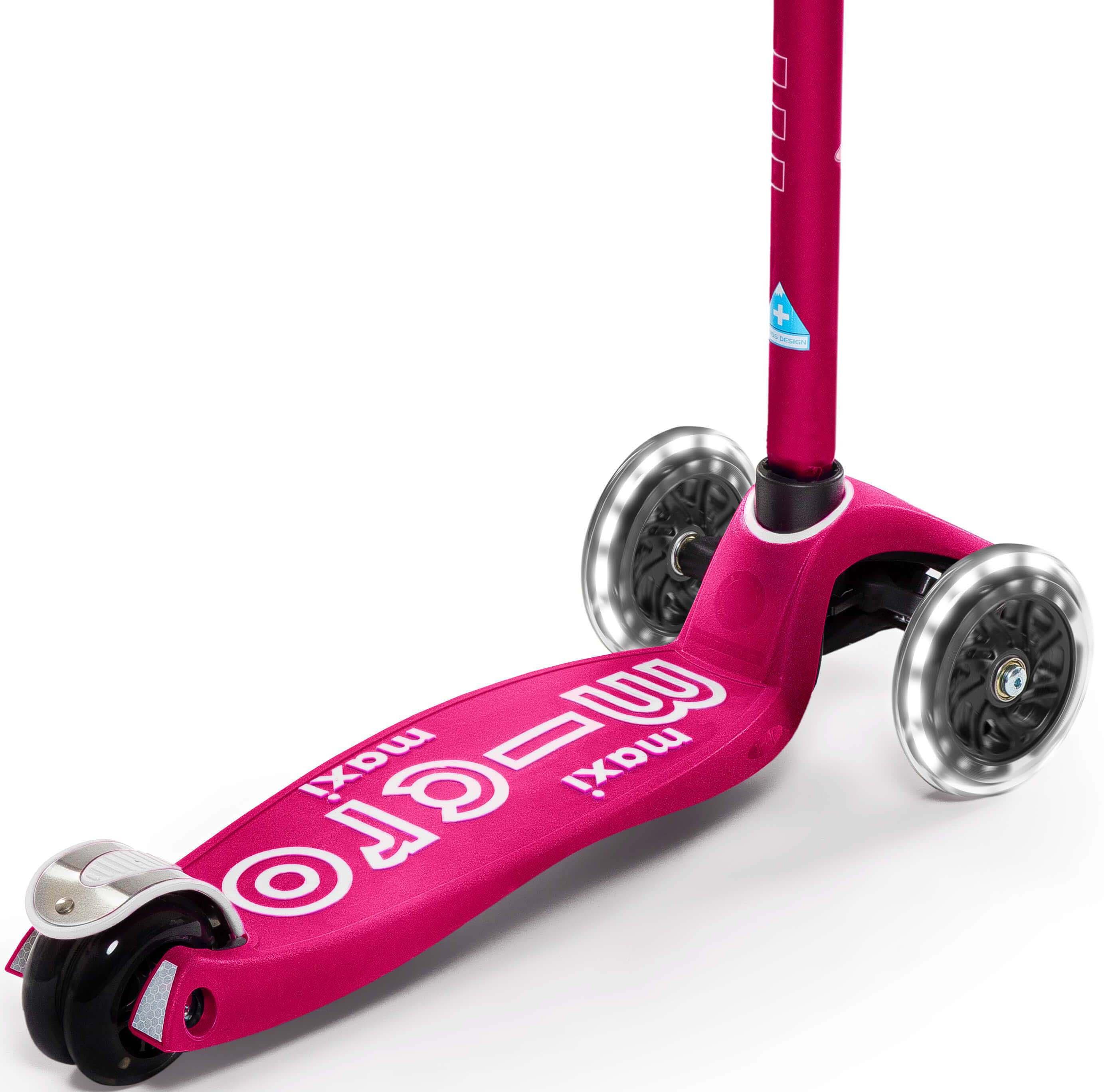 Maxi Micro Glow Deluxe LED Scooter, Pink